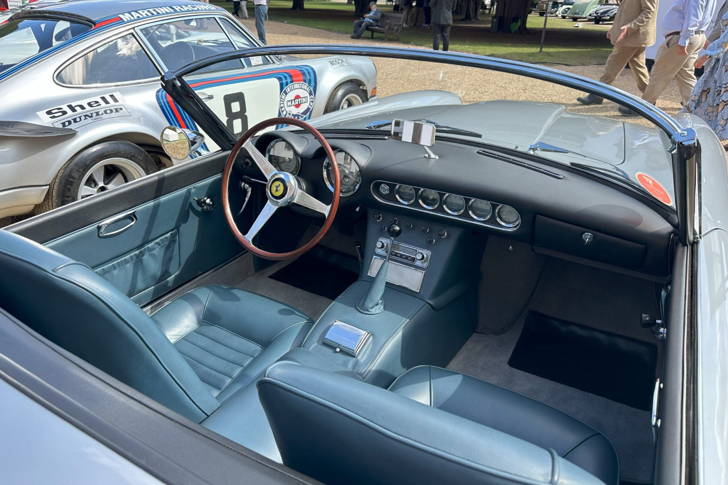 Concours-of-Elegance-2025-1962-Ferrari-250-GT-California-Spyder-interior-scaled