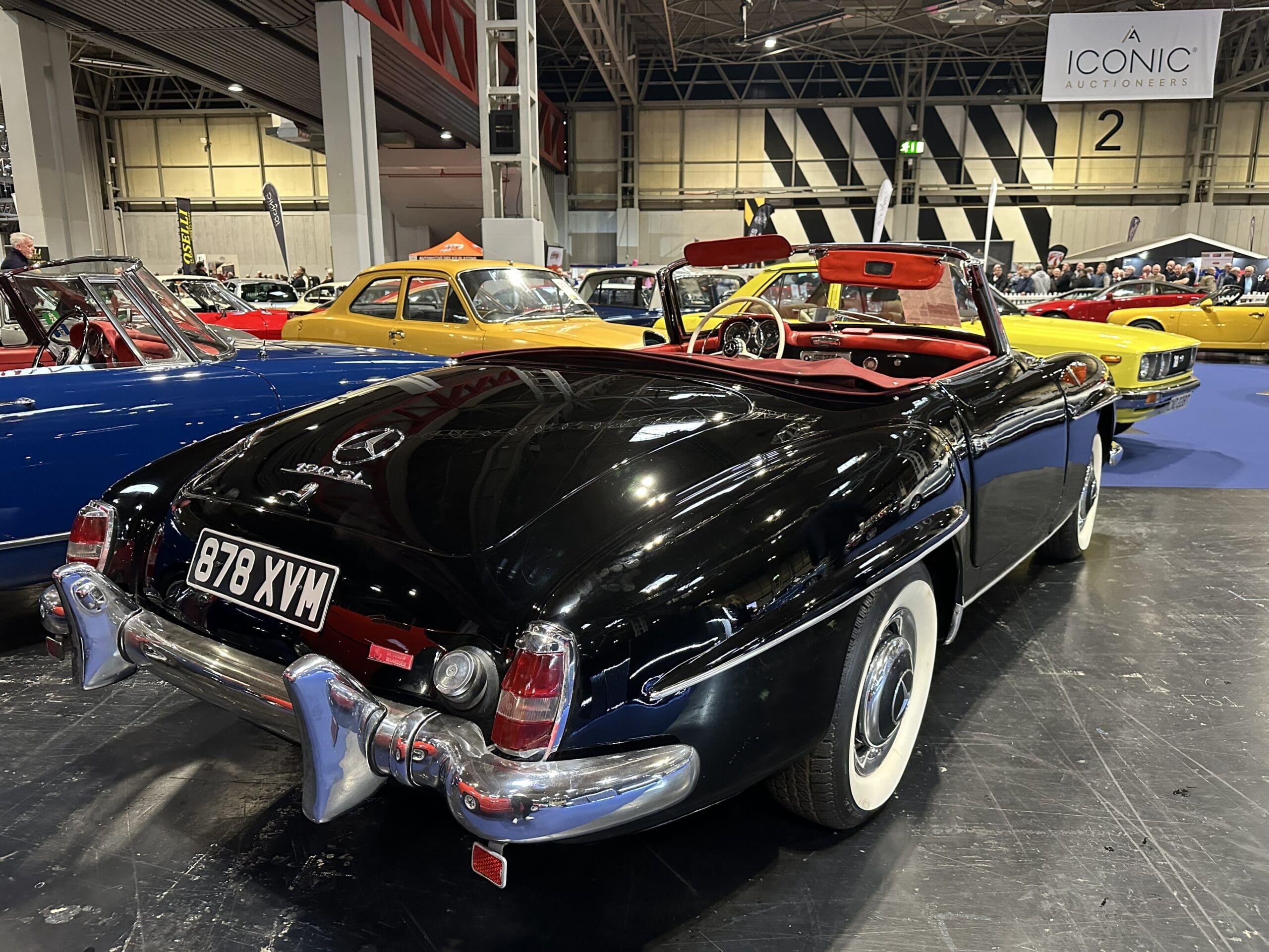 Classic Motor Show 2025 (1956 Mercedes-Benz 190 SL - rear side view)