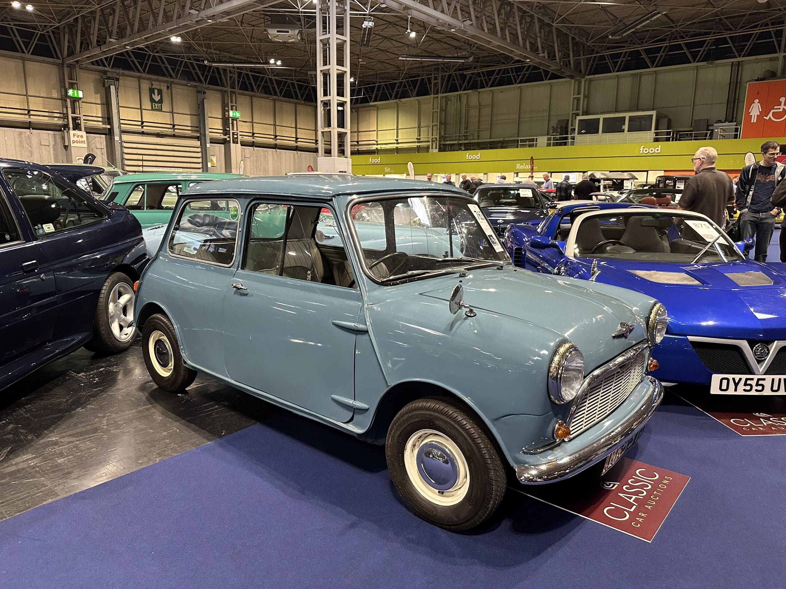 Classic Motor Show 2025 (1959 Morris Mini Minor - front side view)