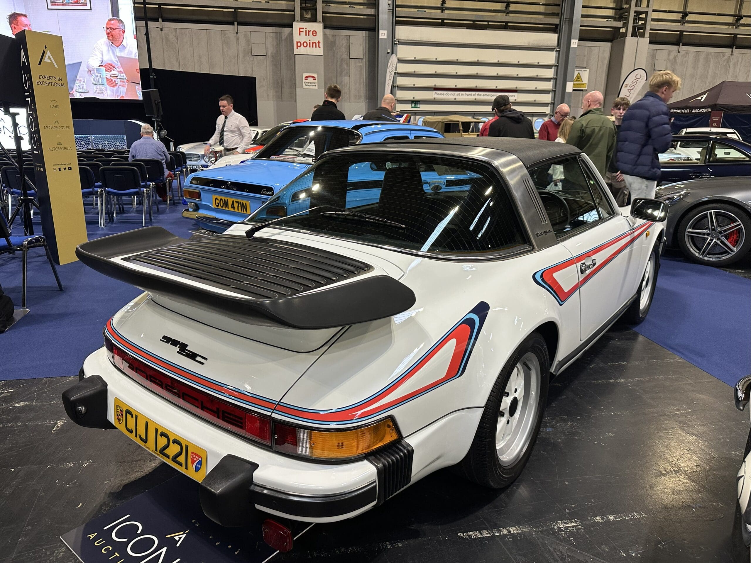 Classic Motor Show 2025 (1979 Porsche 911 SC Targa - rear side view)