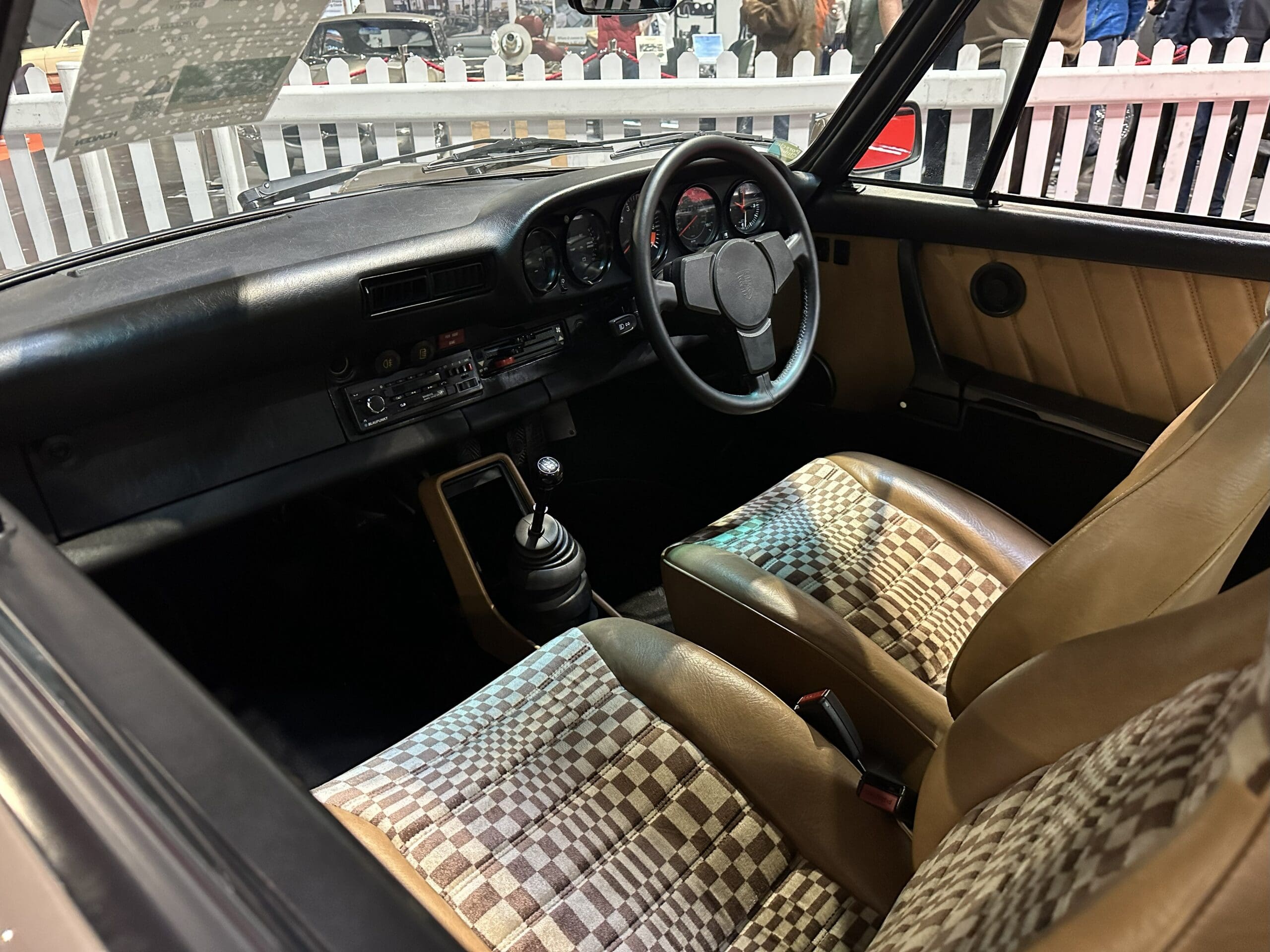 Classic Motor Show 2025 (1982 Porsche 911 SC Targa - interior)