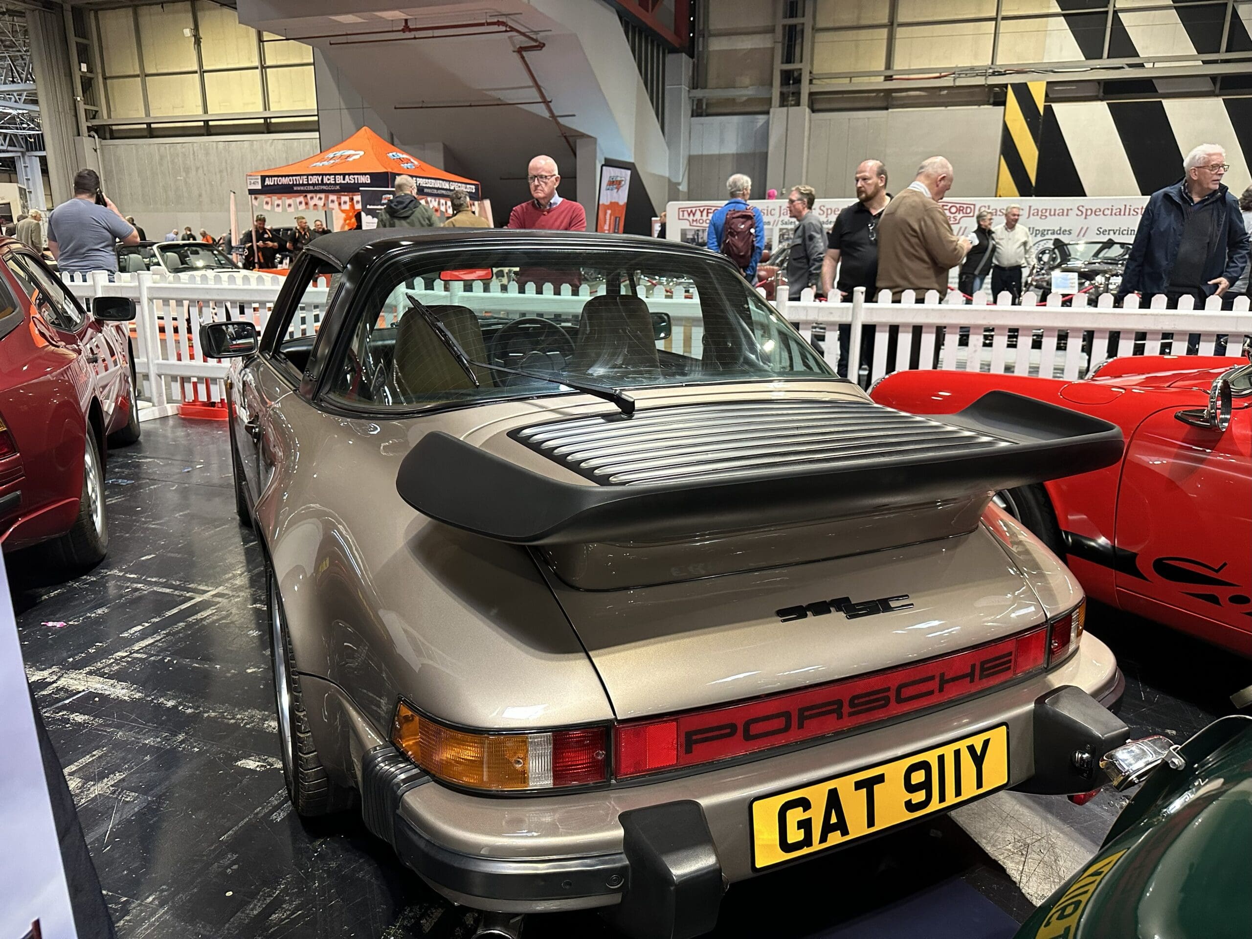 Classic Motor Show 2025 (1982 Porsche 911 SC Targa - rear side view)