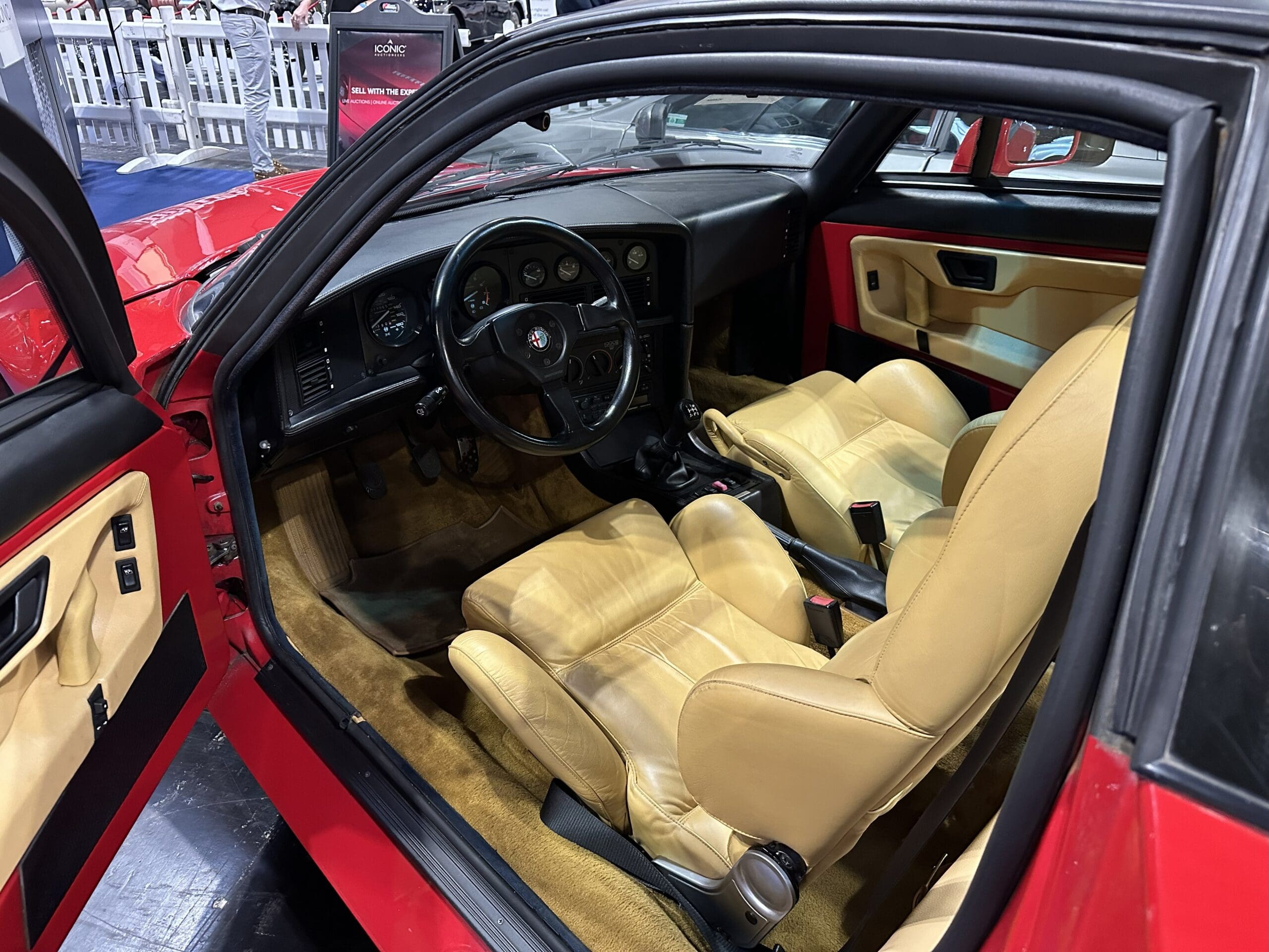 Classic Motor Show 2025 (1991 Alfa Romeo SZ - interior)