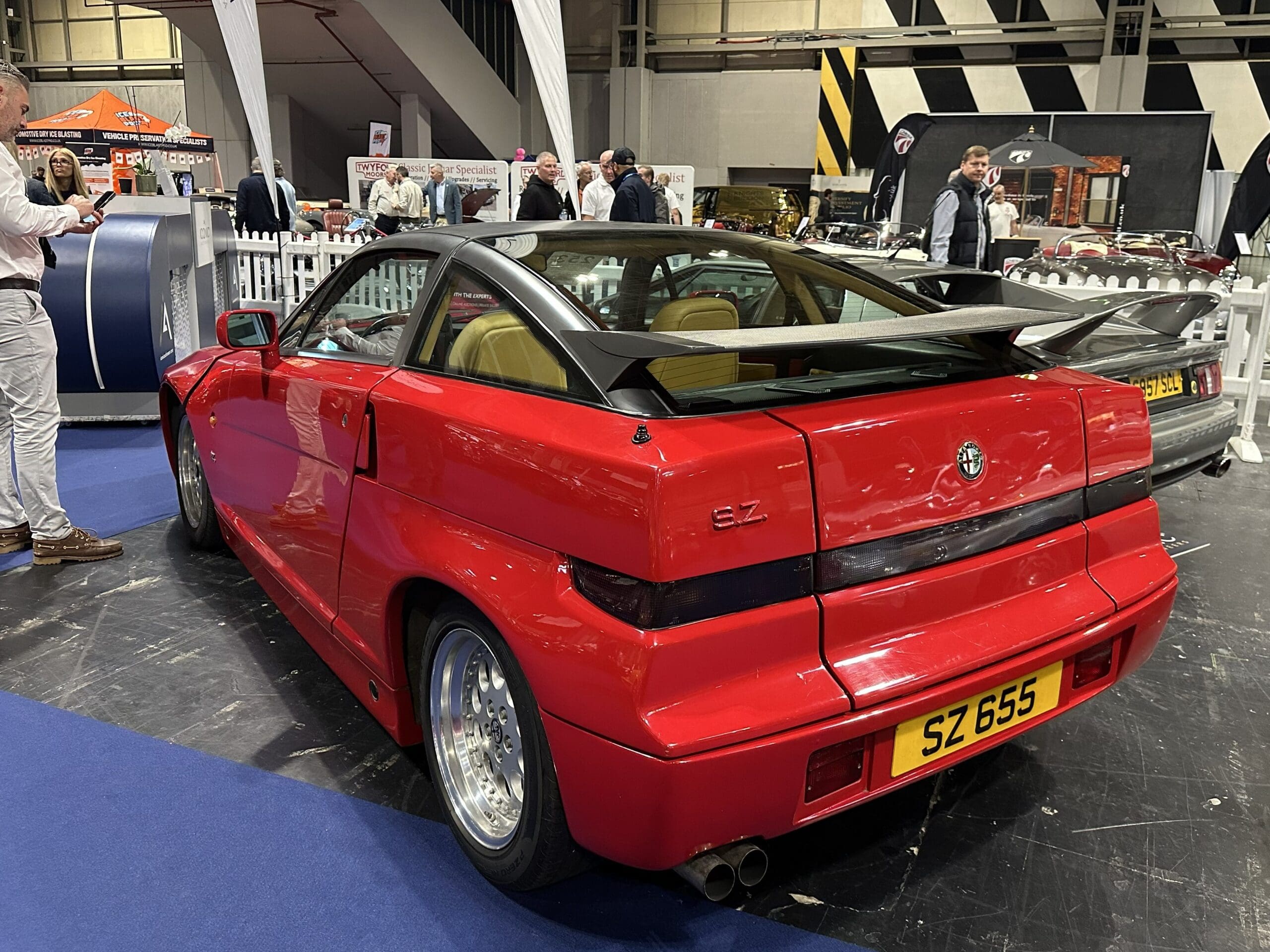 Classic Motor Show 2025 (1991 Alfa Romeo SZ - rear side view)