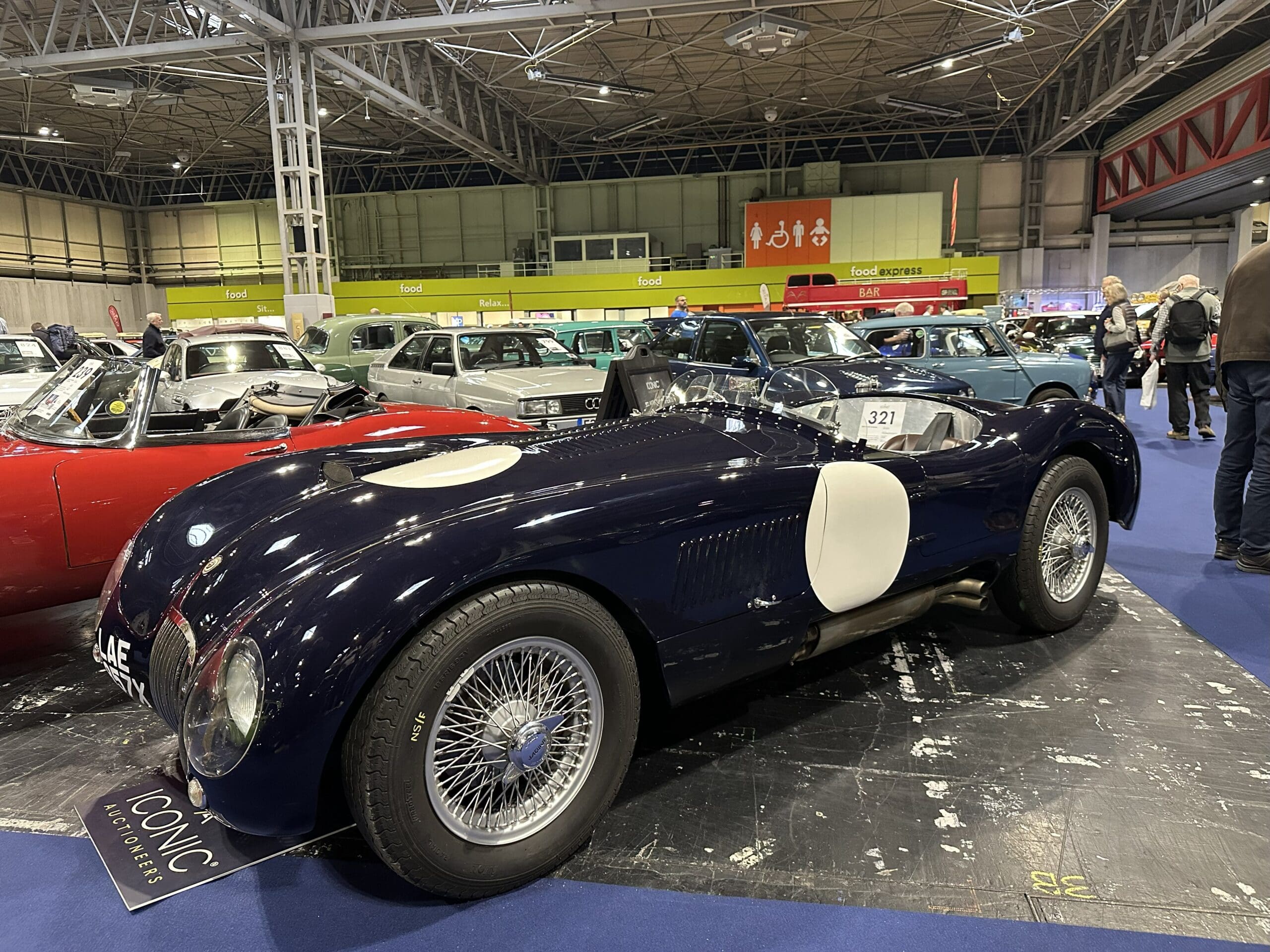 Classic Motor Show 2025 (2022 C-Type by Realm -front side view)