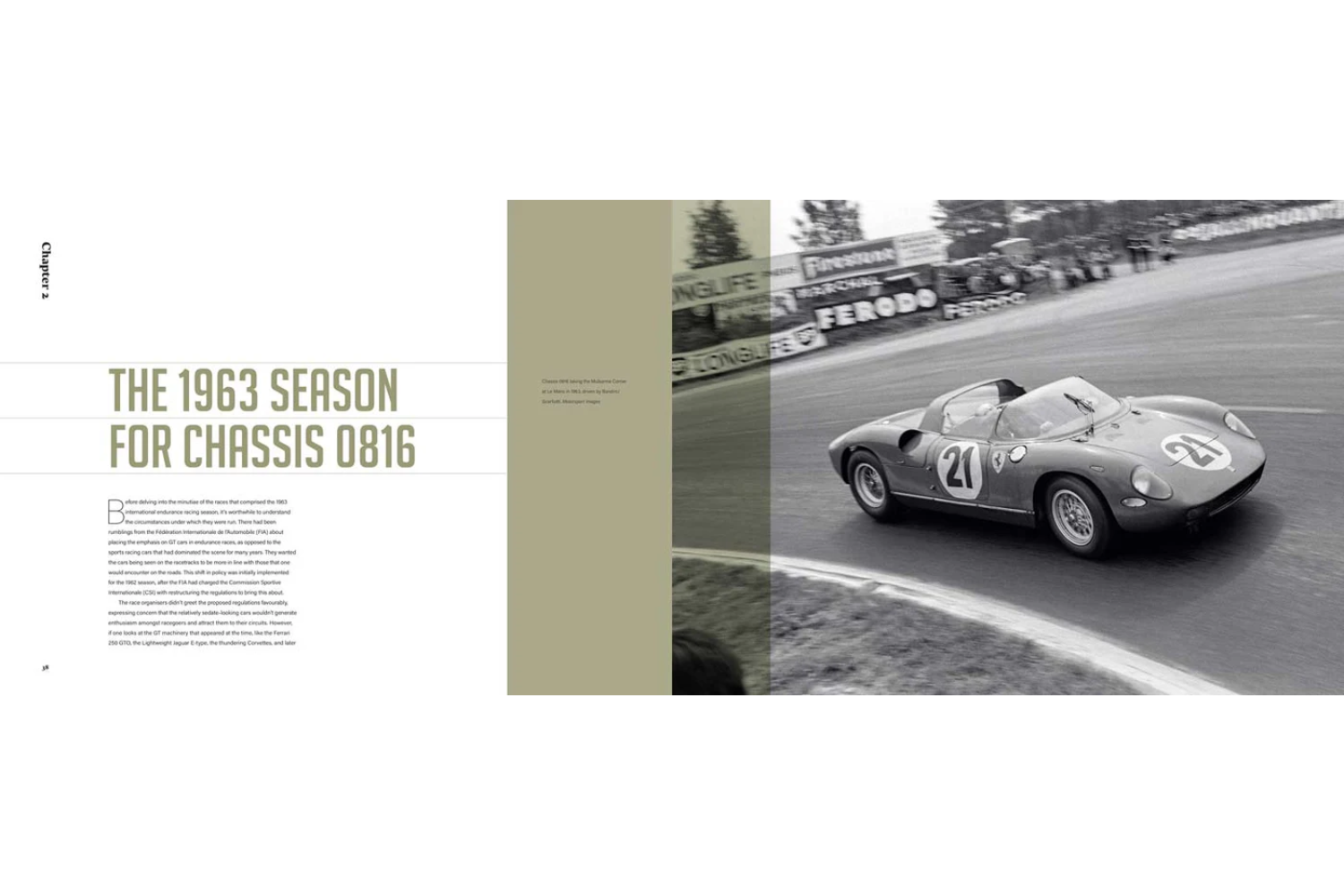 Ferrari 275 P – 0816 - the only Ferrari to have won Le Mans twice.