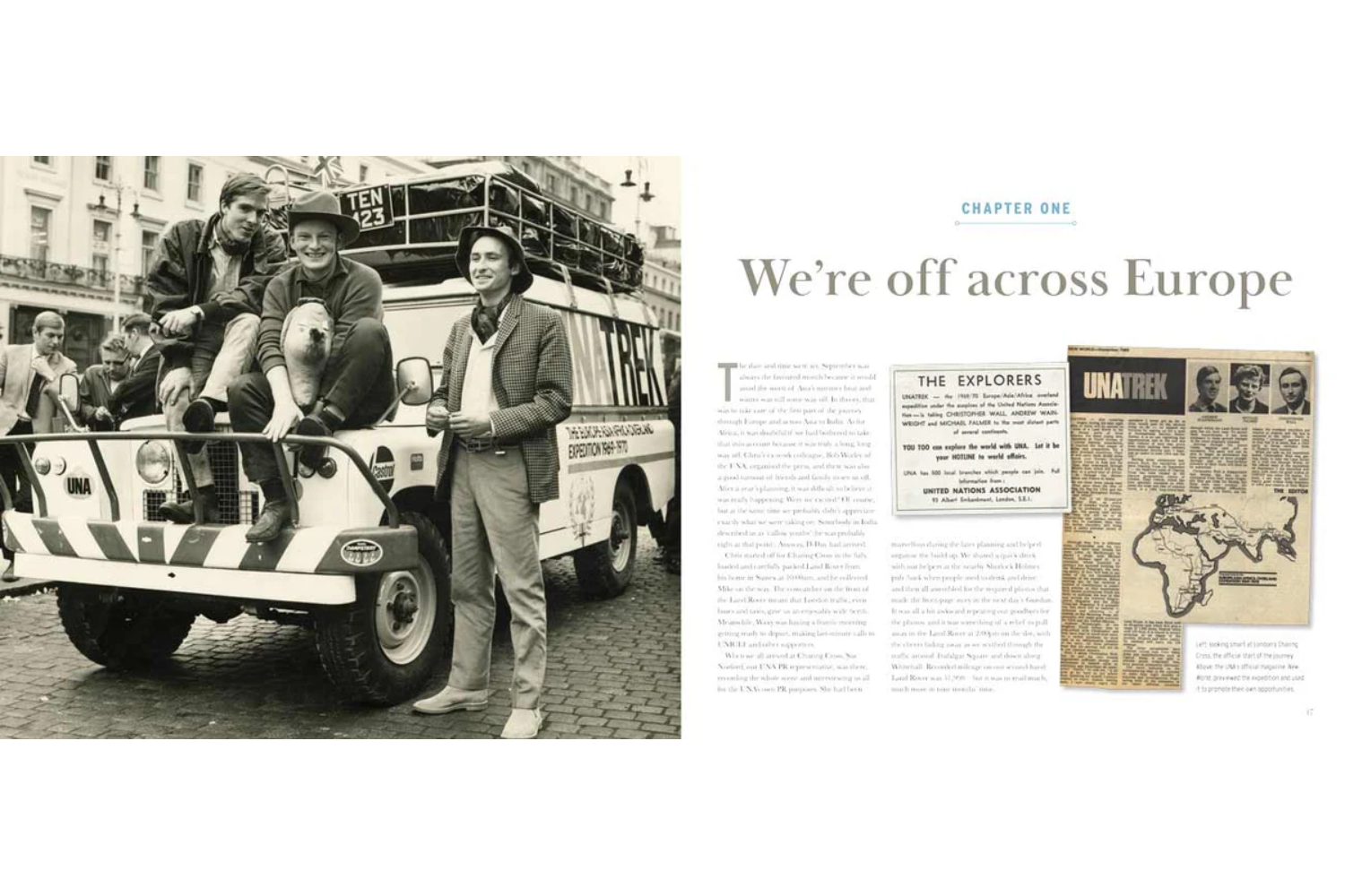 Three Men in a Land Rover.