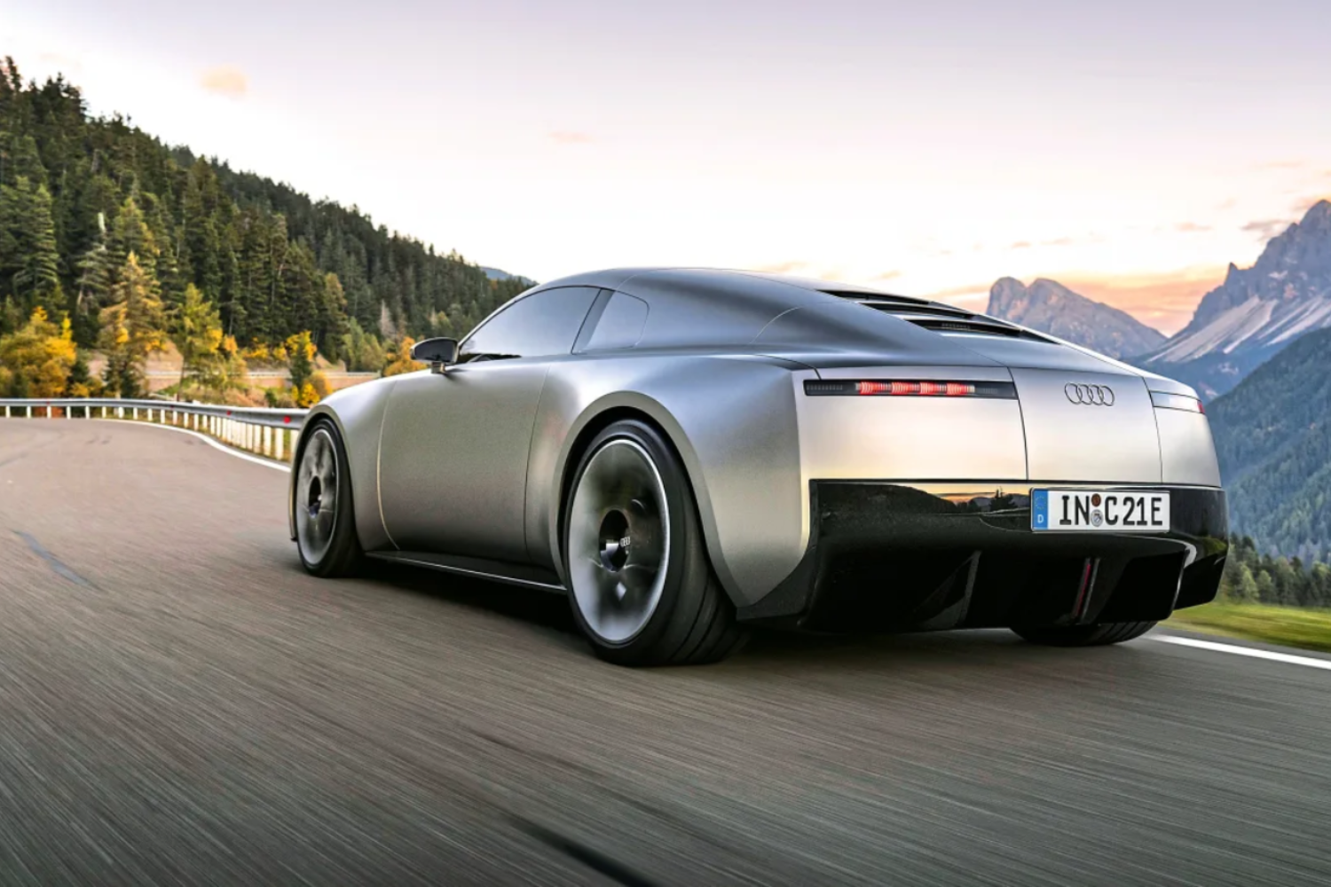 Audi Concept C - rear left view