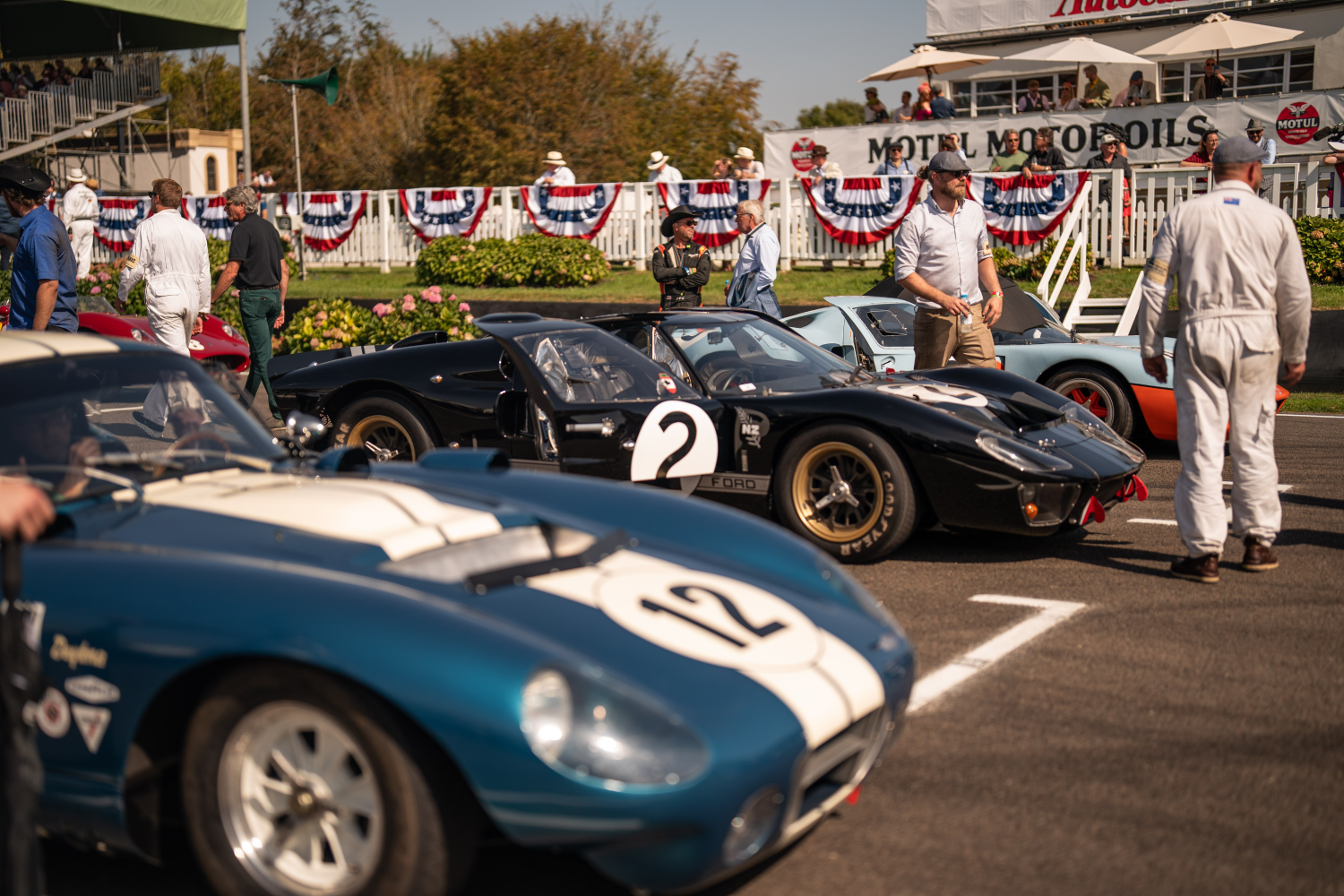 Ford GT MkII at the 2023 Goodwood Revival. Ph. by Peter Summers.