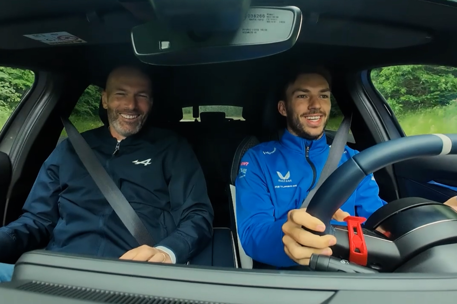 Zidane and Gasly - Alpine Movie