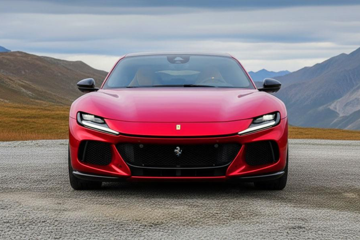 Ferrari Elettrica 2026 - front
