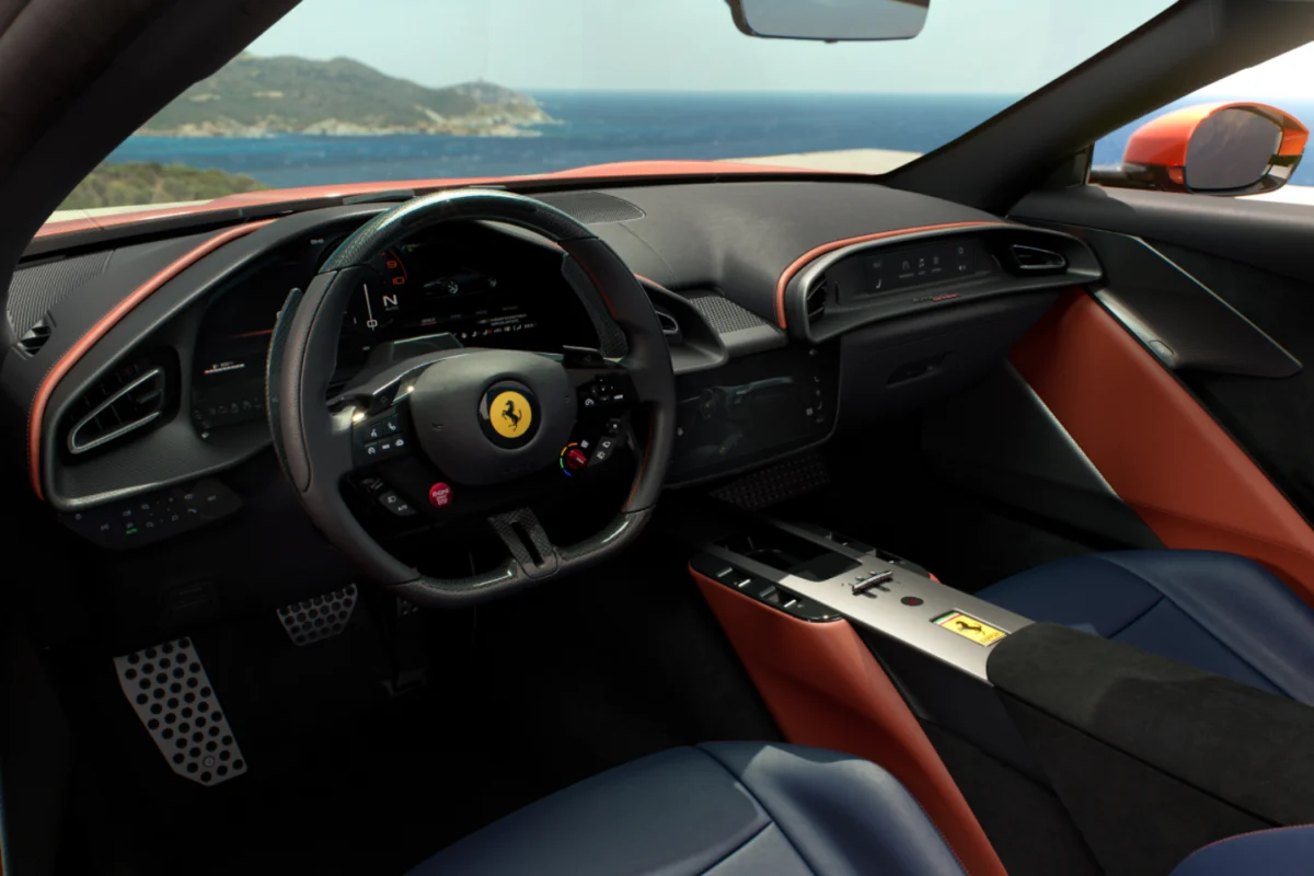 Ferrari Amalfi Spider - driving wheel