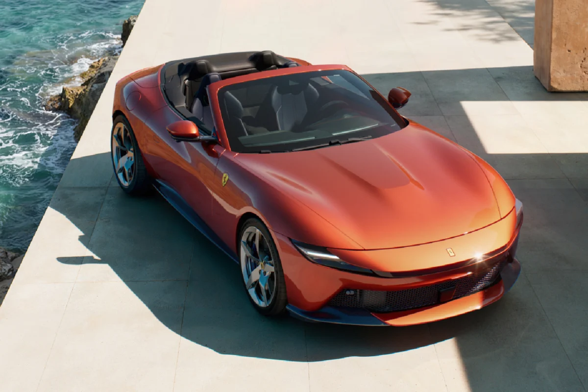 Ferrari Amalfi Spider - front right view