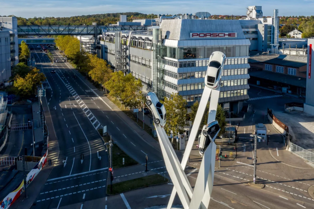 Porsche Stuttgart Plant in Germany