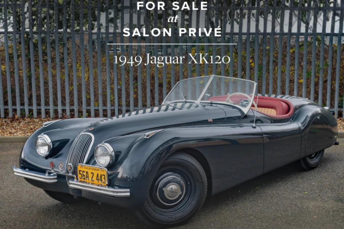 1949 Jaguar XK120 fo sale at Salon Privé London