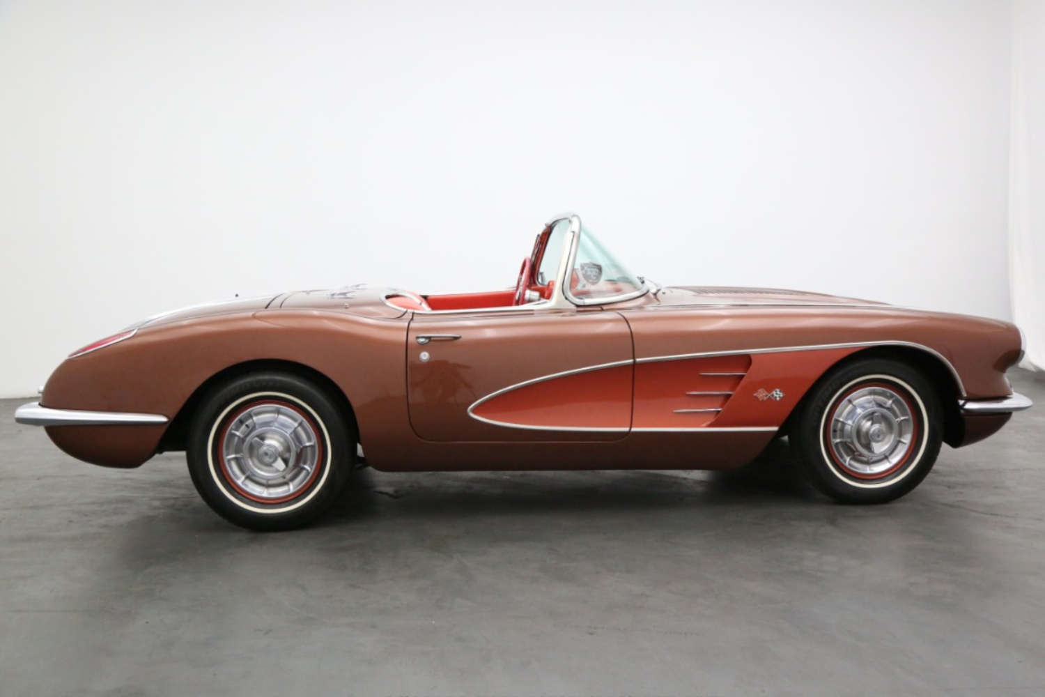 1958 Chevrolet Corvette.