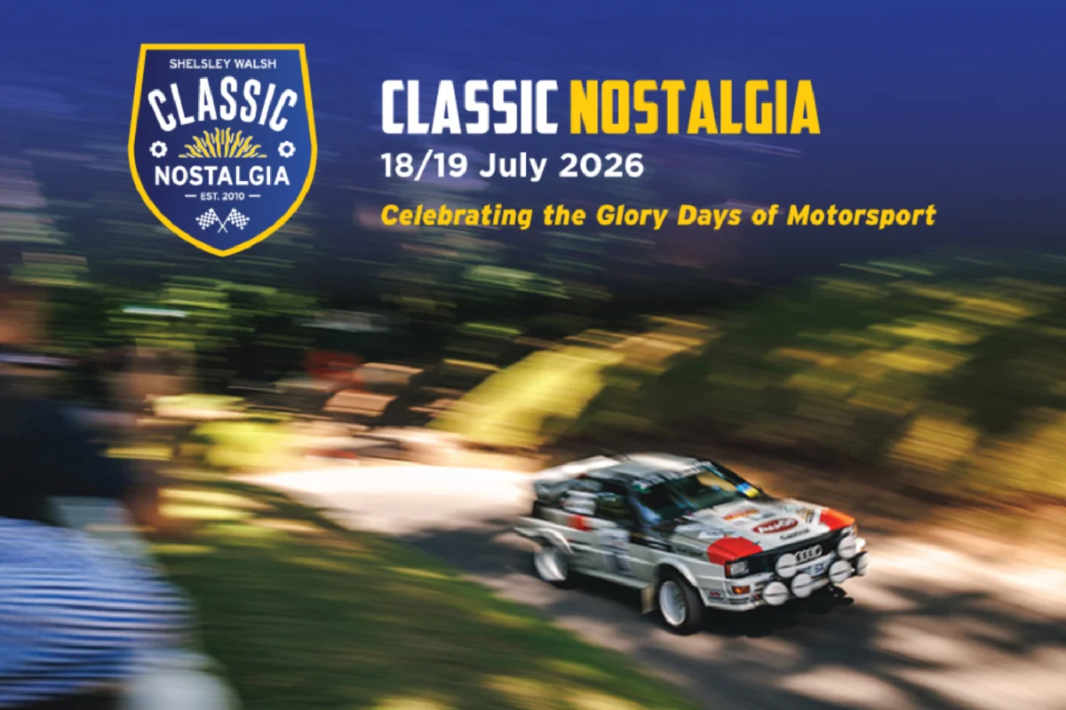 Classic Nostalgia 2026 - Celebrating the Glory Days of Motorsport