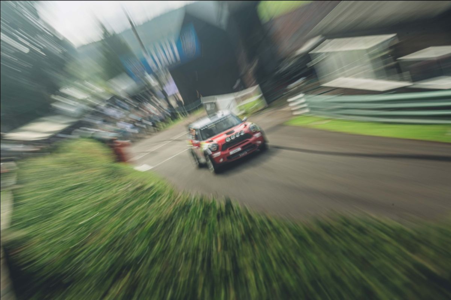 Car Competing at Shelsley Walsh