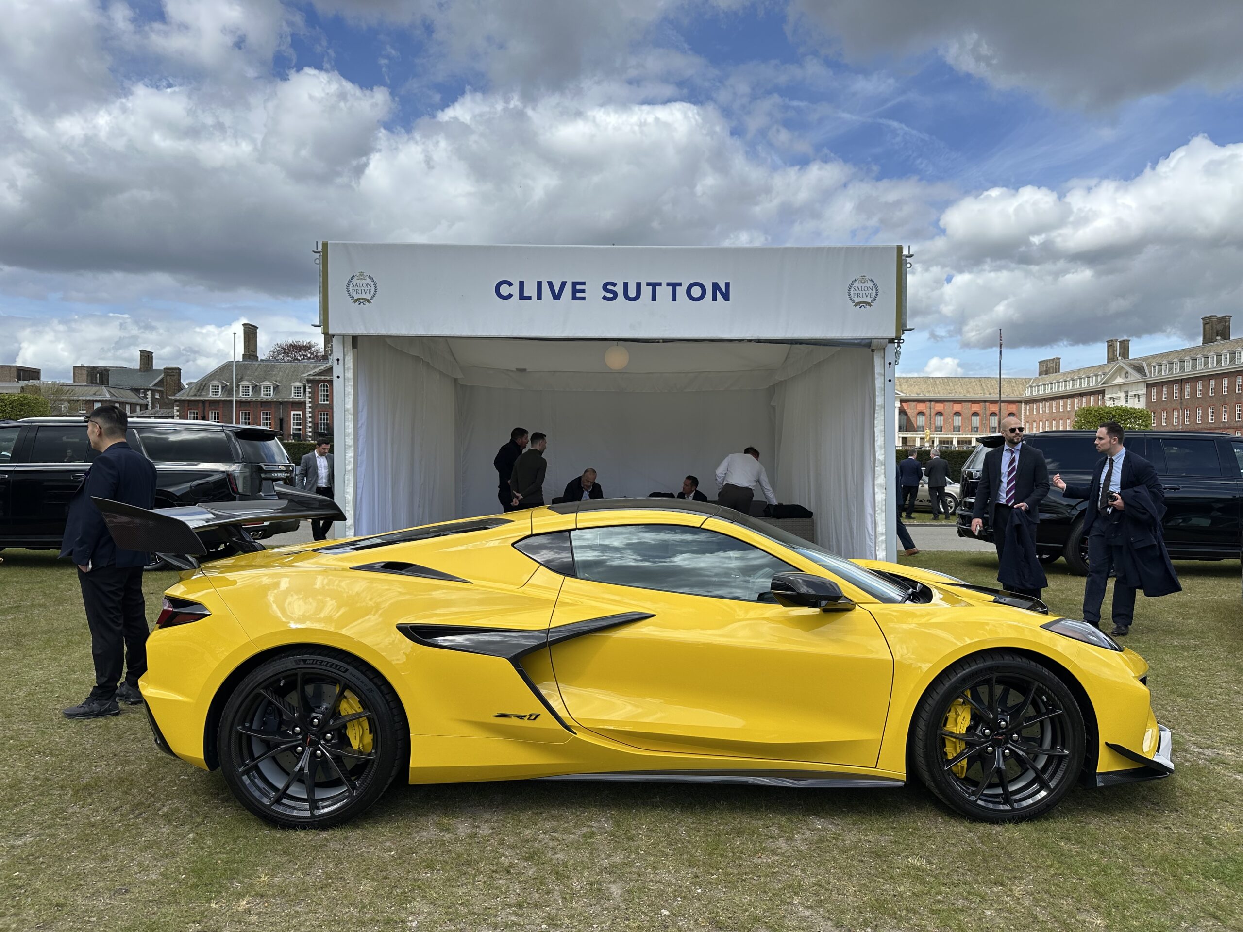 2026 Chevrolet Corvette ZR1 at Salon Privé London 2026 with Clive Sutton