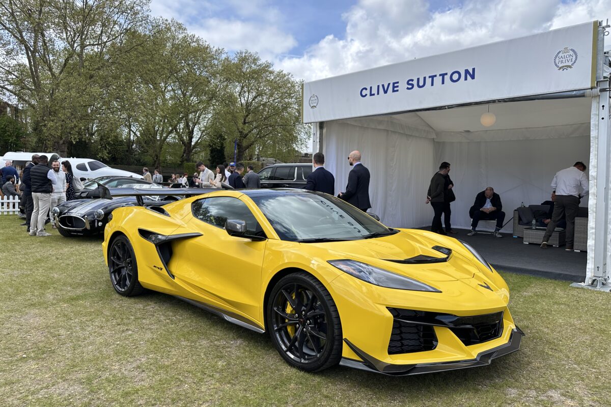 2026 Chevrolet Corvette ZR1 at Salon Privé London 2026 with Clive Sutton