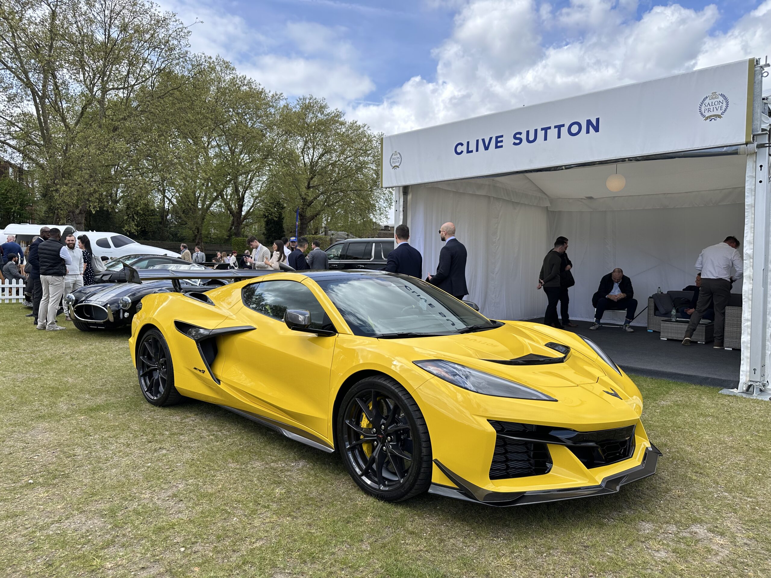 2026 Chevrolet Corvette ZR1 at Salon Privé London 2026 with Clive Sutton