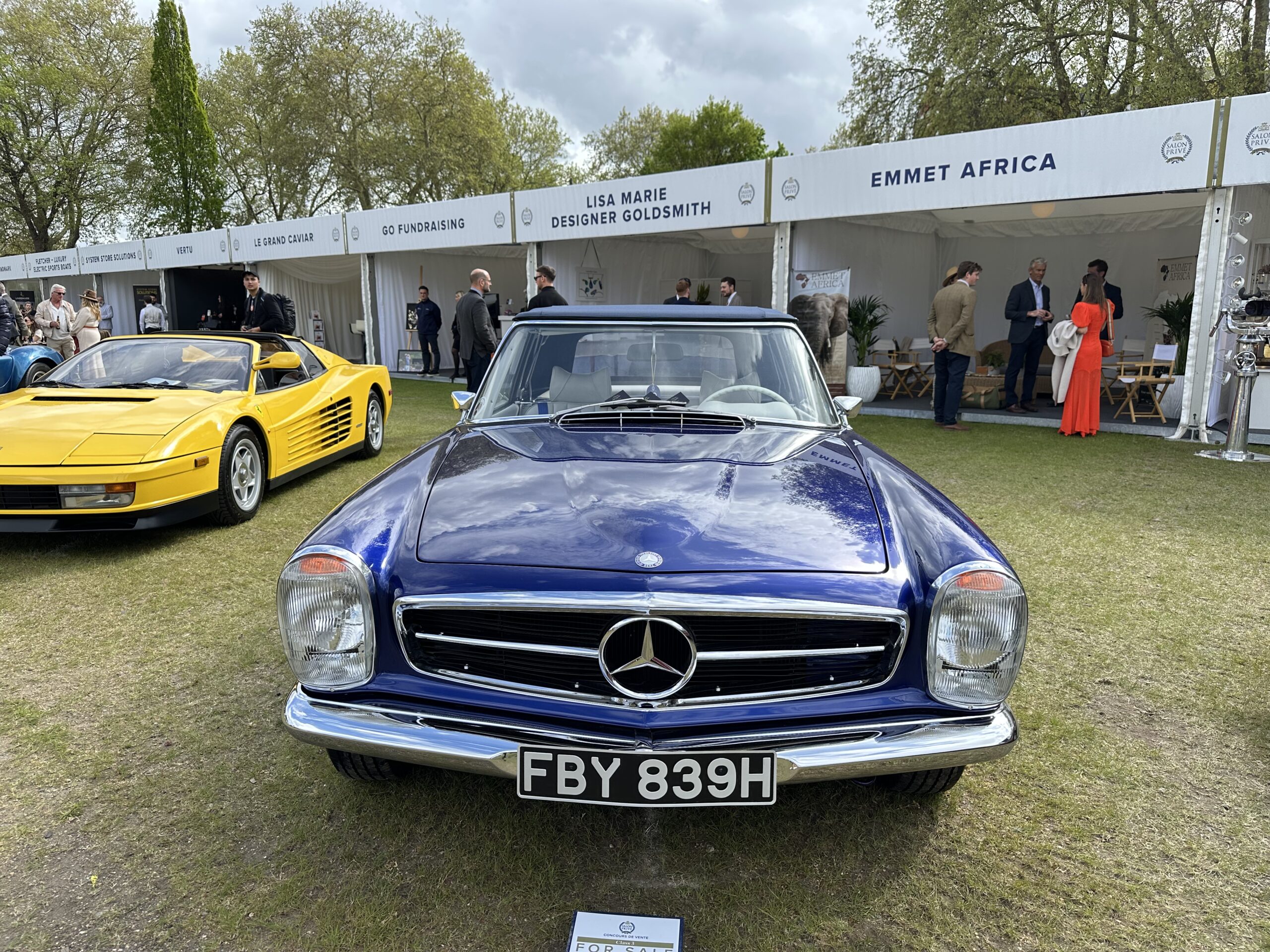 1970 Mercedes-Benz 280 SL Pagoda at Salon Privé London 2026