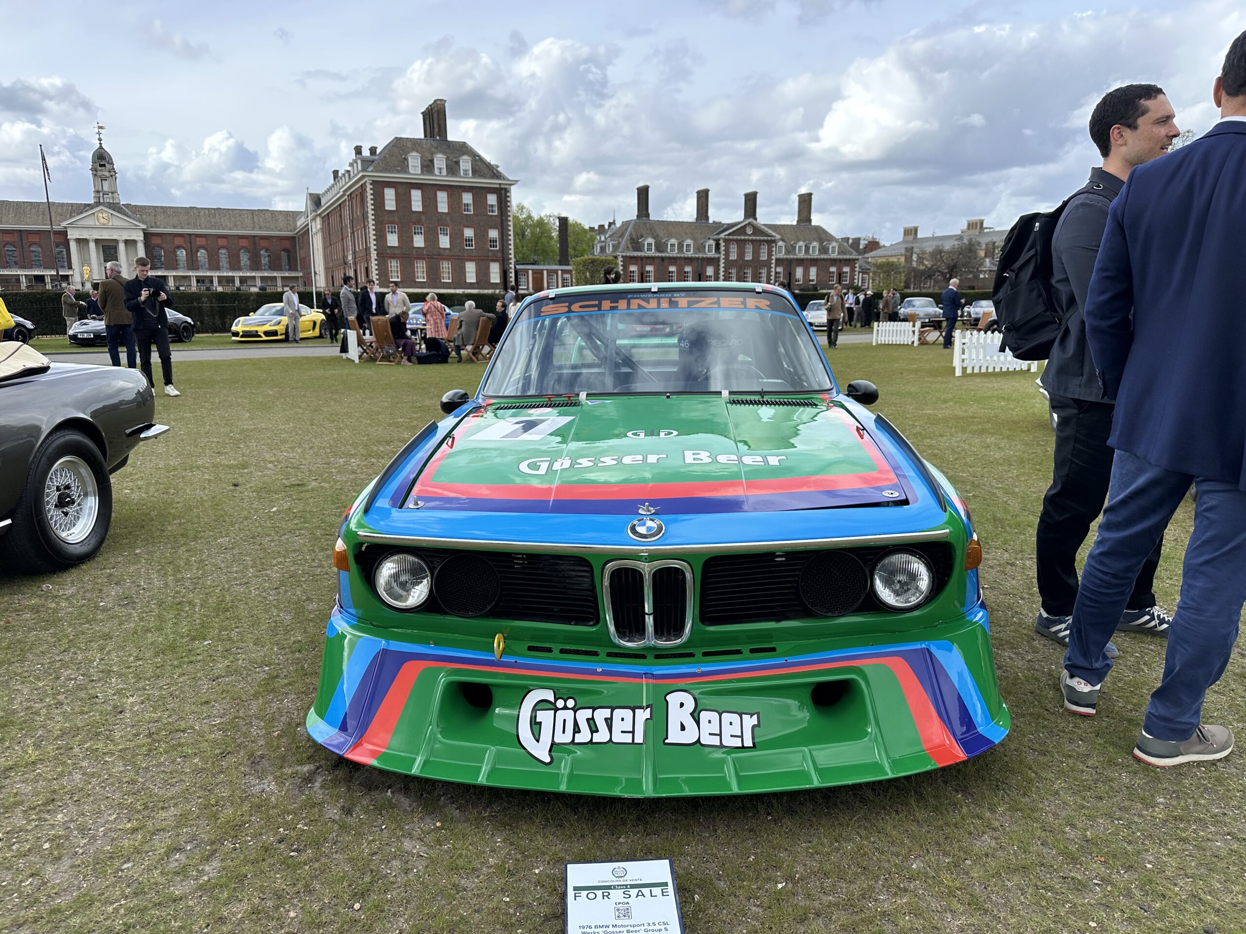 1976 BMW Motorsport 3.5 CSL Werks ‘Grosser Beer’ Group 5 at Salon Privé London 2026