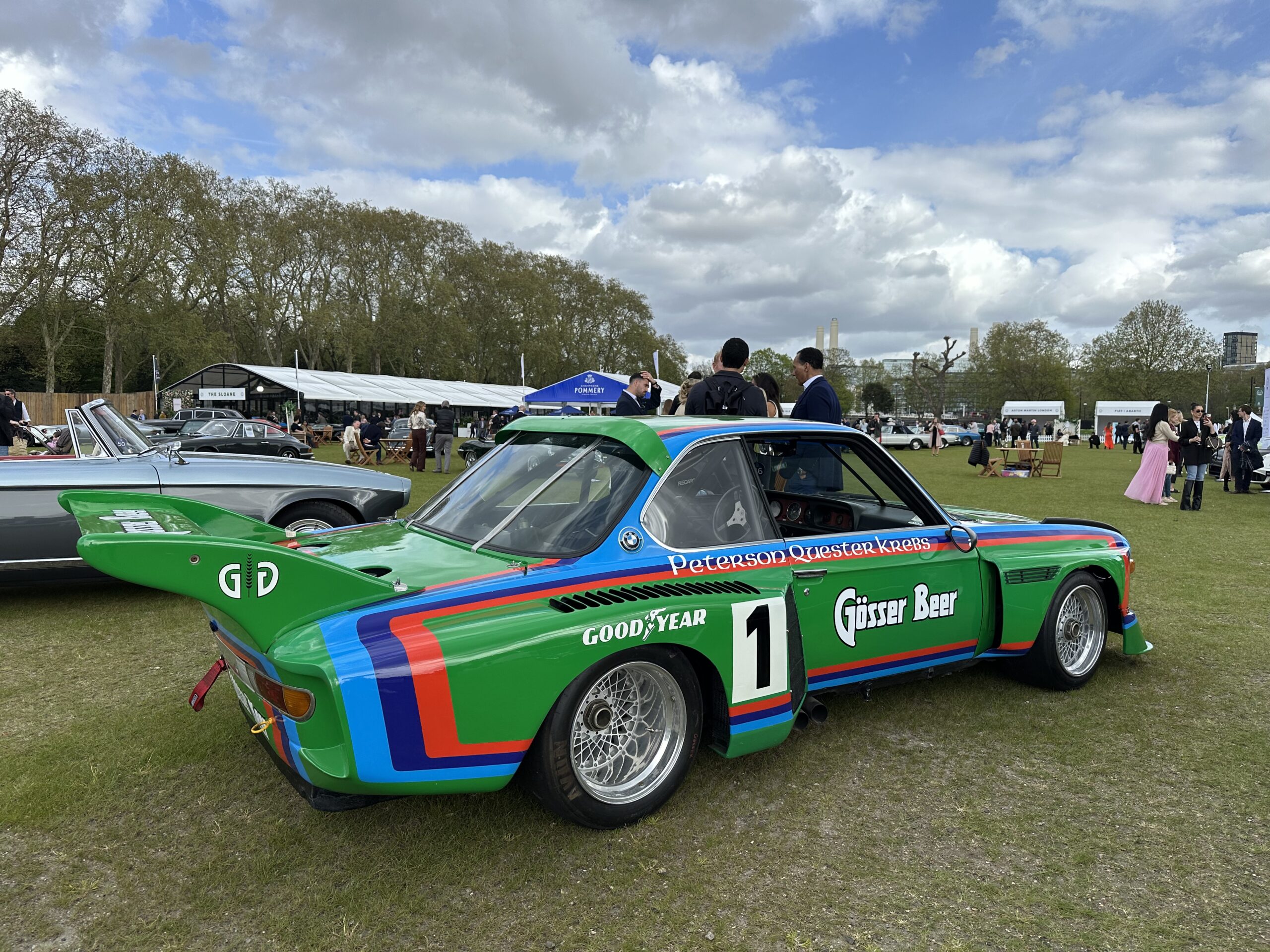 1976 BMW Motorsport 3.5 CSL Werks ‘Grosser Beer’ Group 5 at Salon Privé London 2026