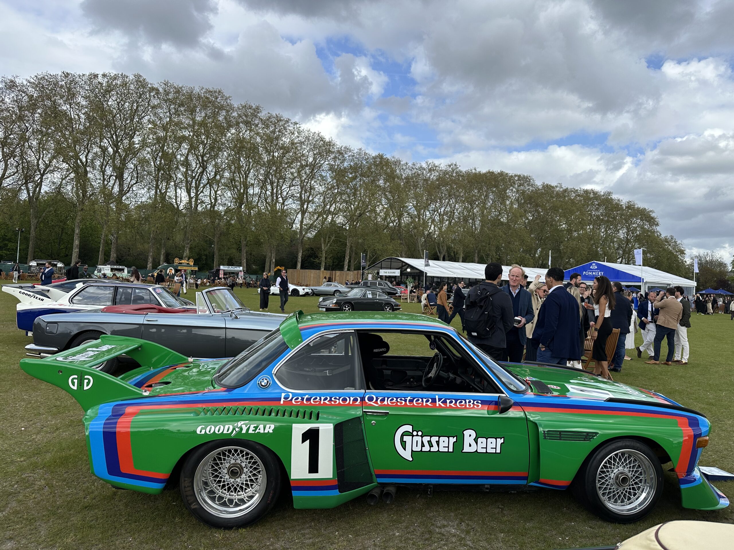 1976 BMW Motorsport 3.5 CSL Werks ‘Grosser Beer’ Group 5 at Salon Privé London 2026