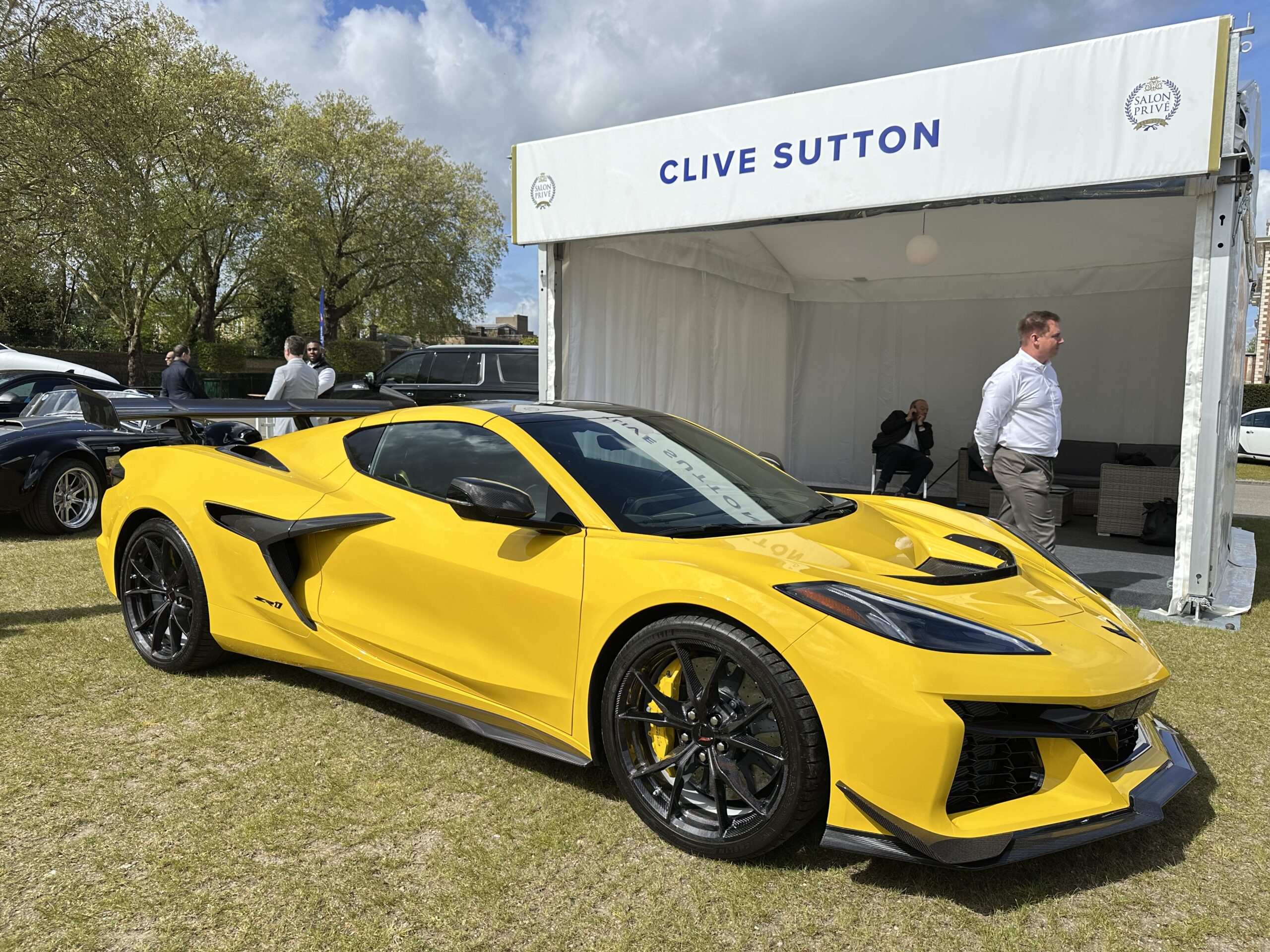 2026 Chevrolet Corvette ZR1 at Salon Privé London 2026 with Clive Sutton