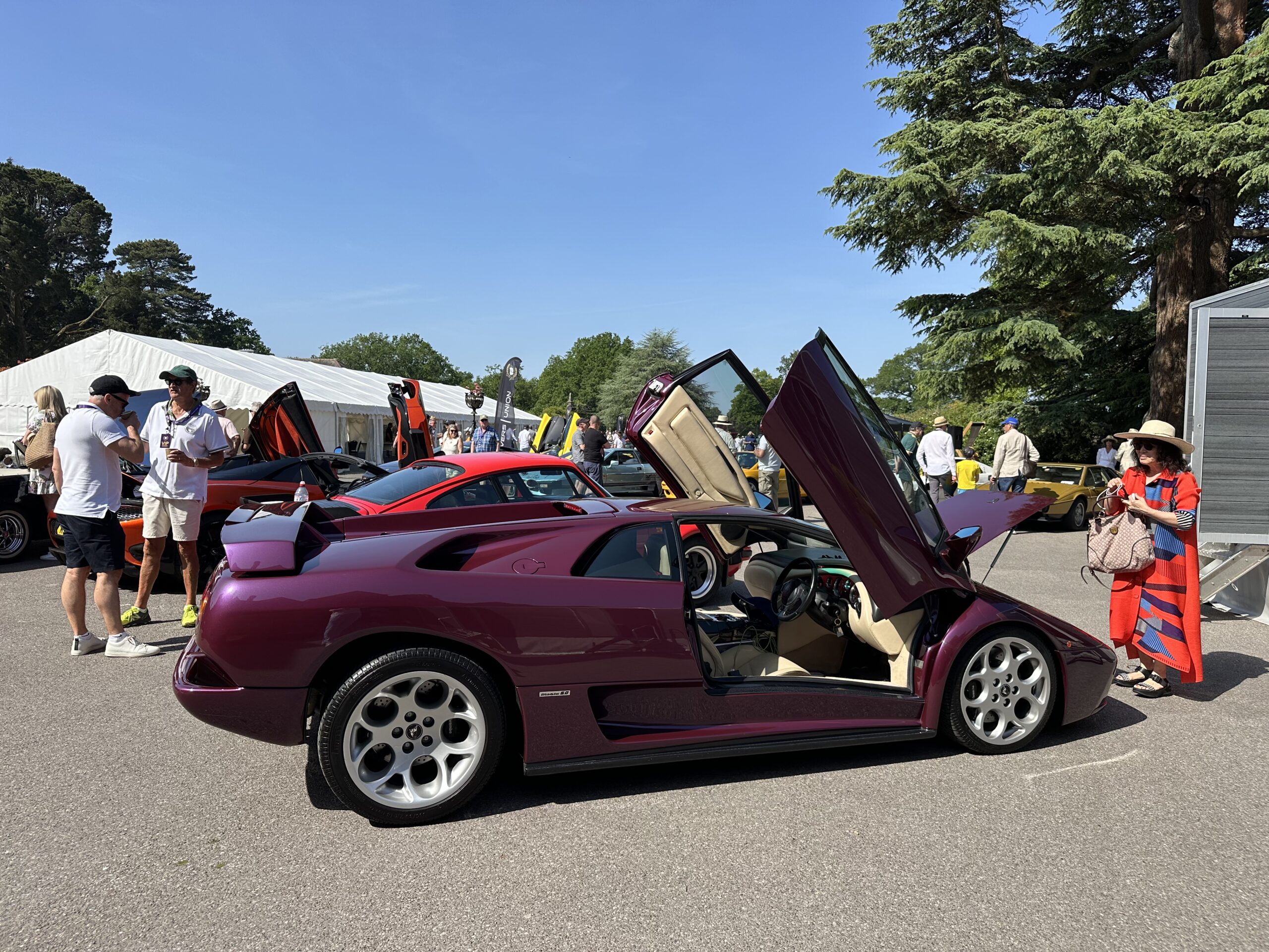 Drivers Union Concours 2026 (Lamborghini Diablo VT in Viola Ophelia)
