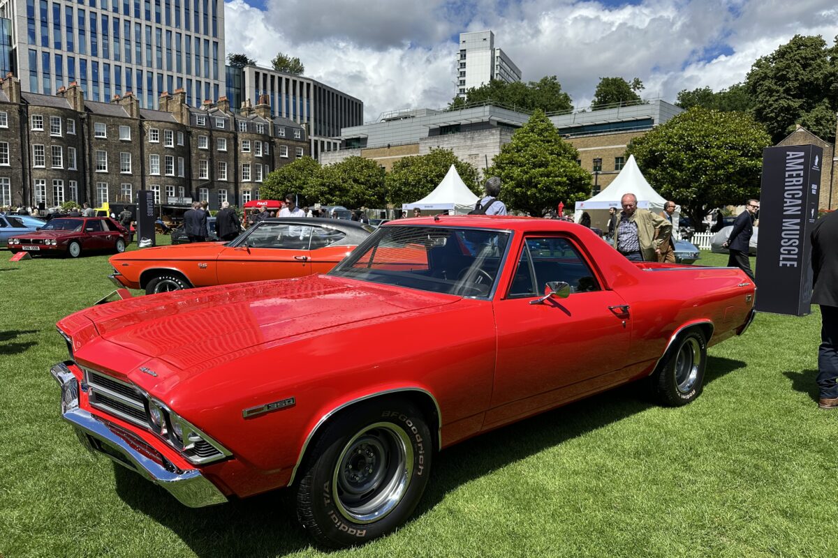 1969 Chevrolet El Camino at the London Concours 2026.