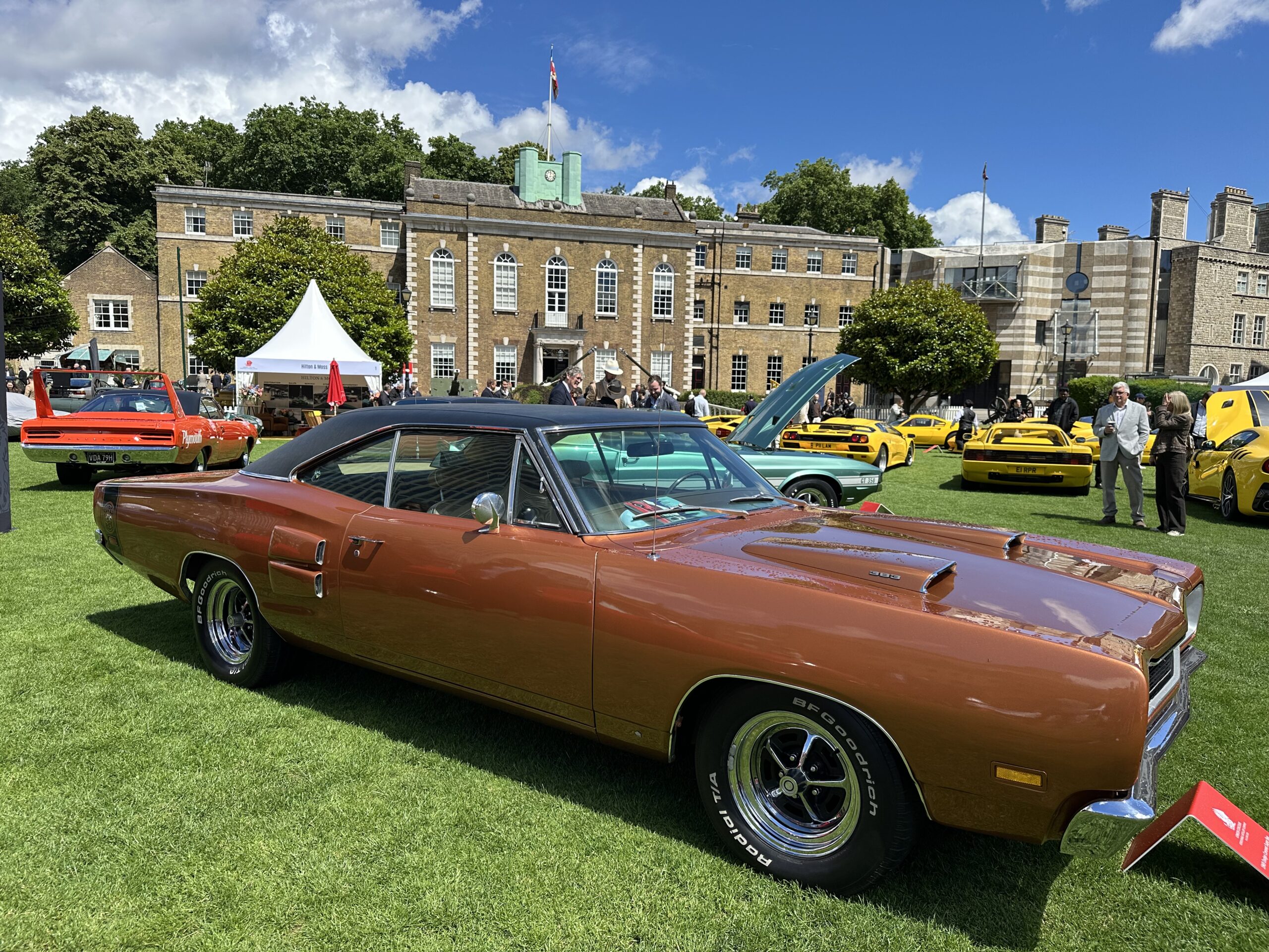 1969 Dodge Coronet Super Bee at London Concours 2026.