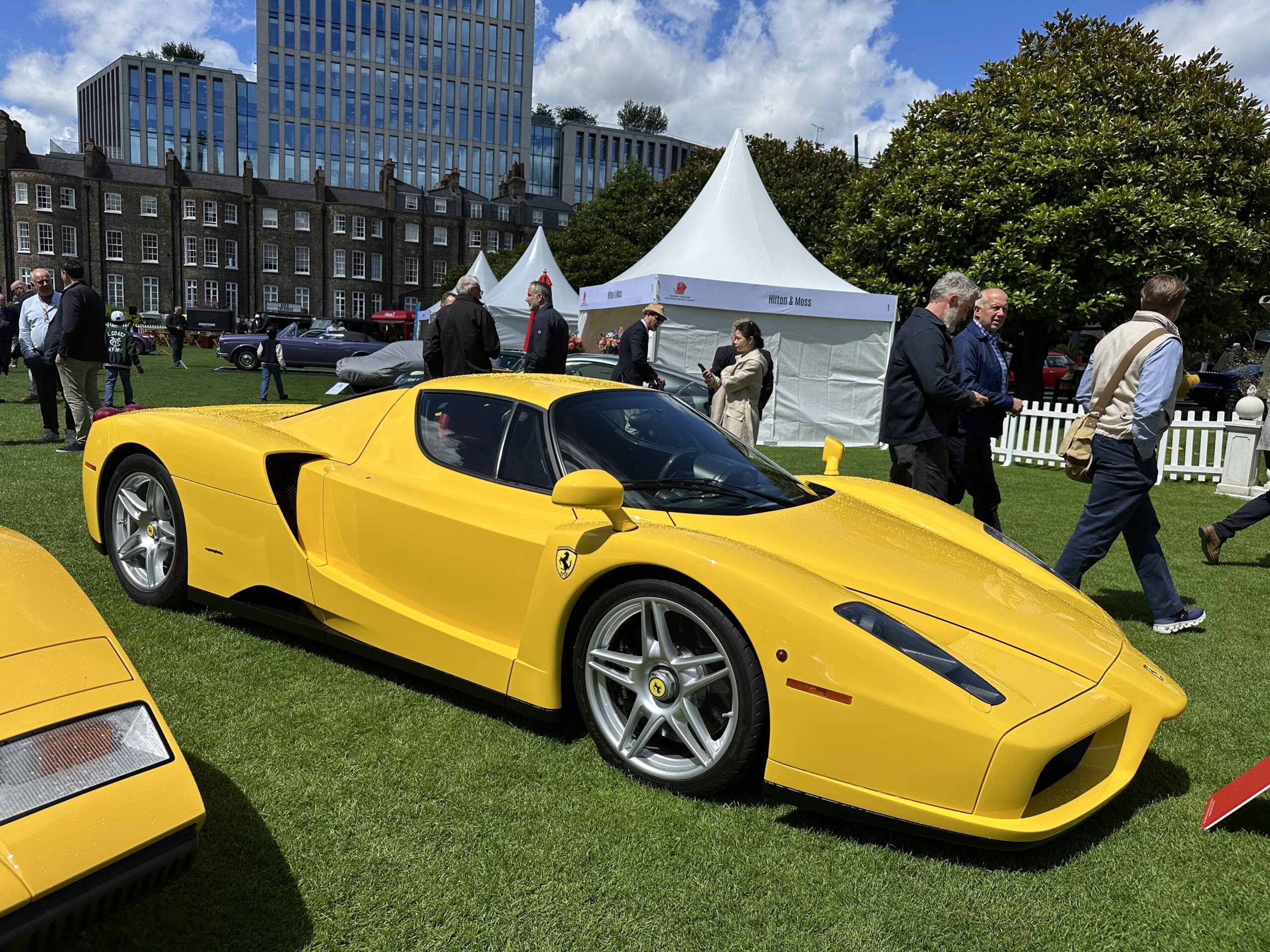 2004 Ferraro Enzo (front side profile) at the London Concours 2026.