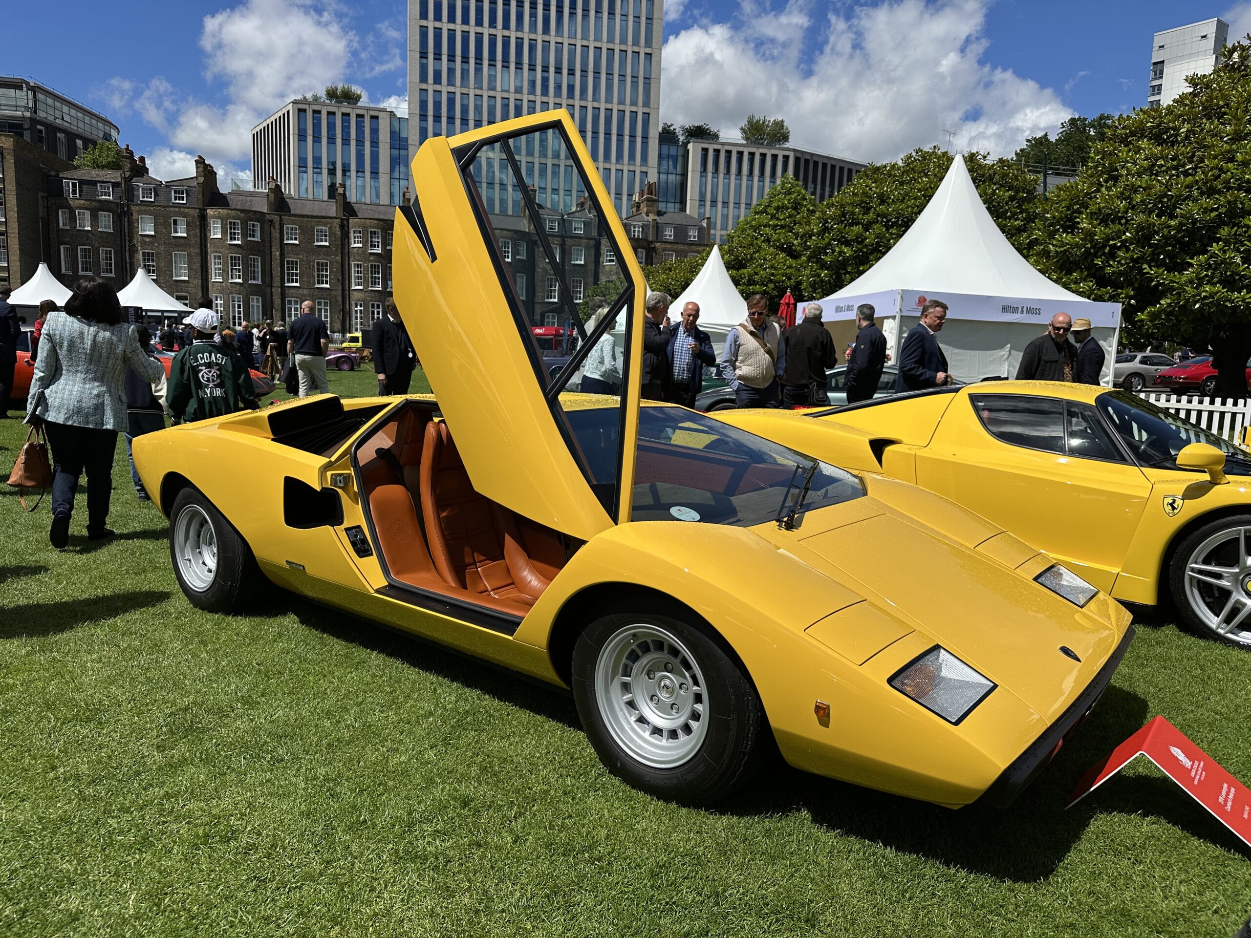 1976 Lamborghini Countach Periscopio at the London Concours 2026.
