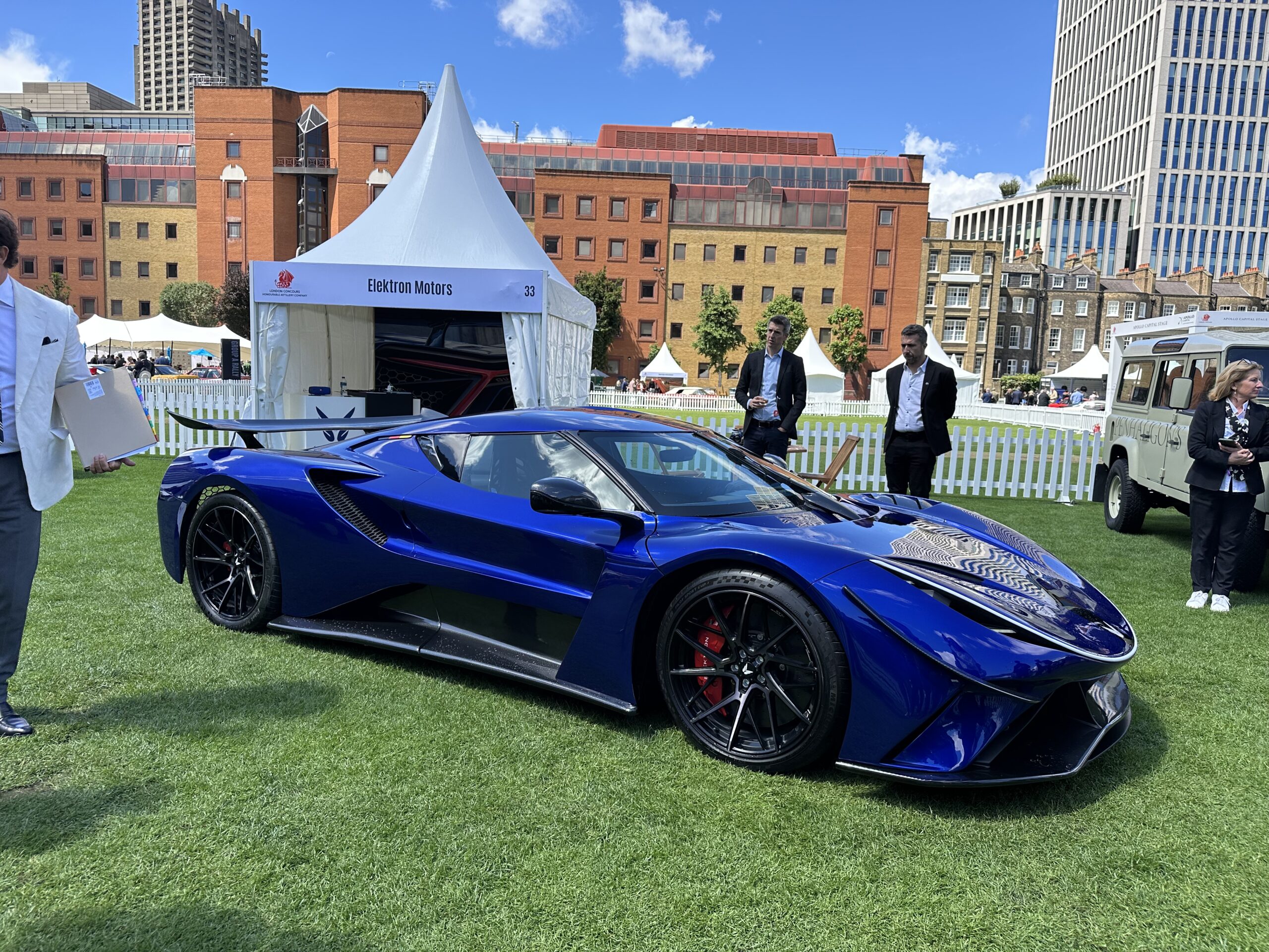 The Elektron Quasar from Elektron Motors, Stuttgart unveiled at the London Concours 2026.