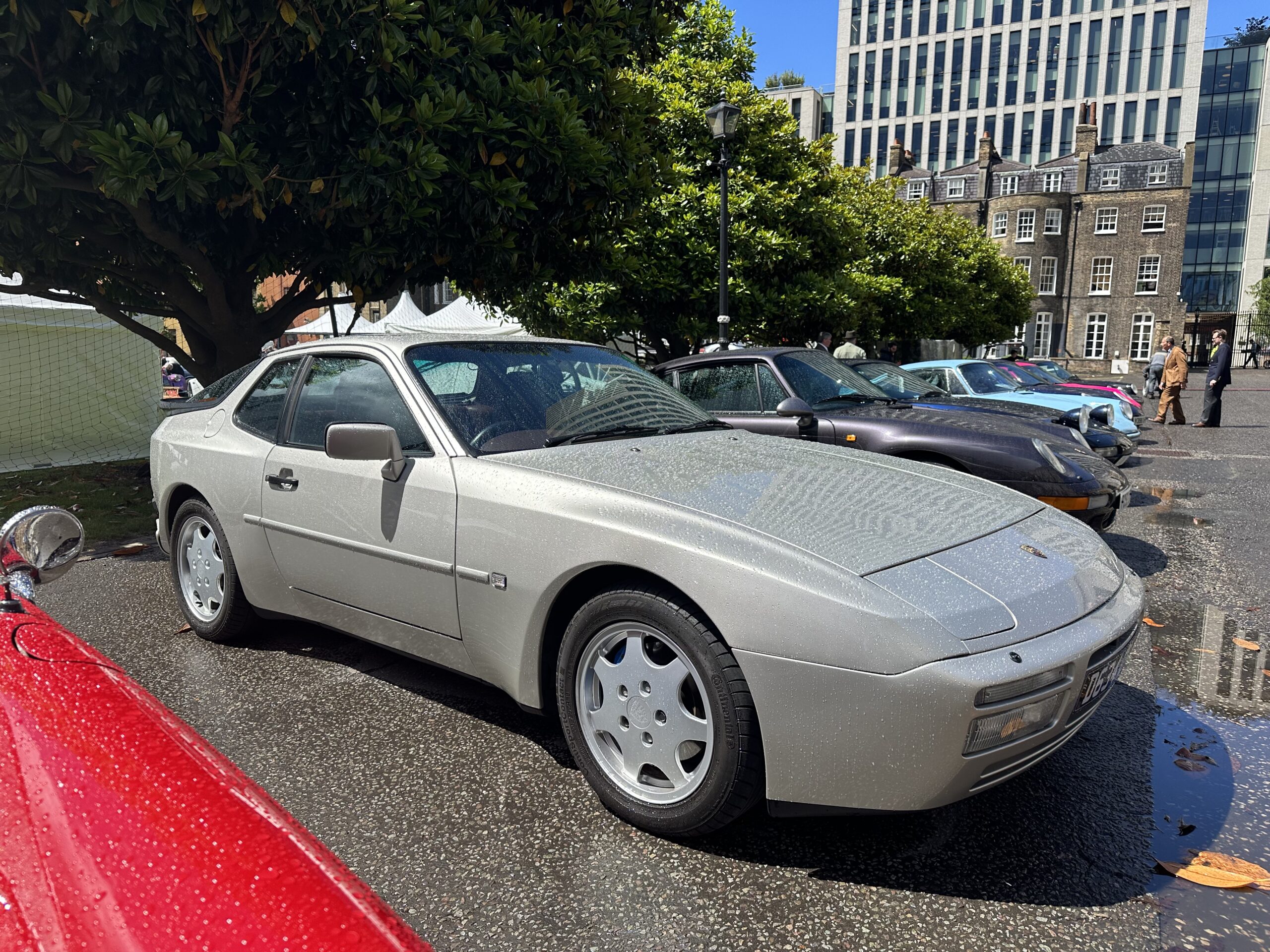 Award winning Porsche 944 at the London Concours 2026 as part of the Porsche perfection display.