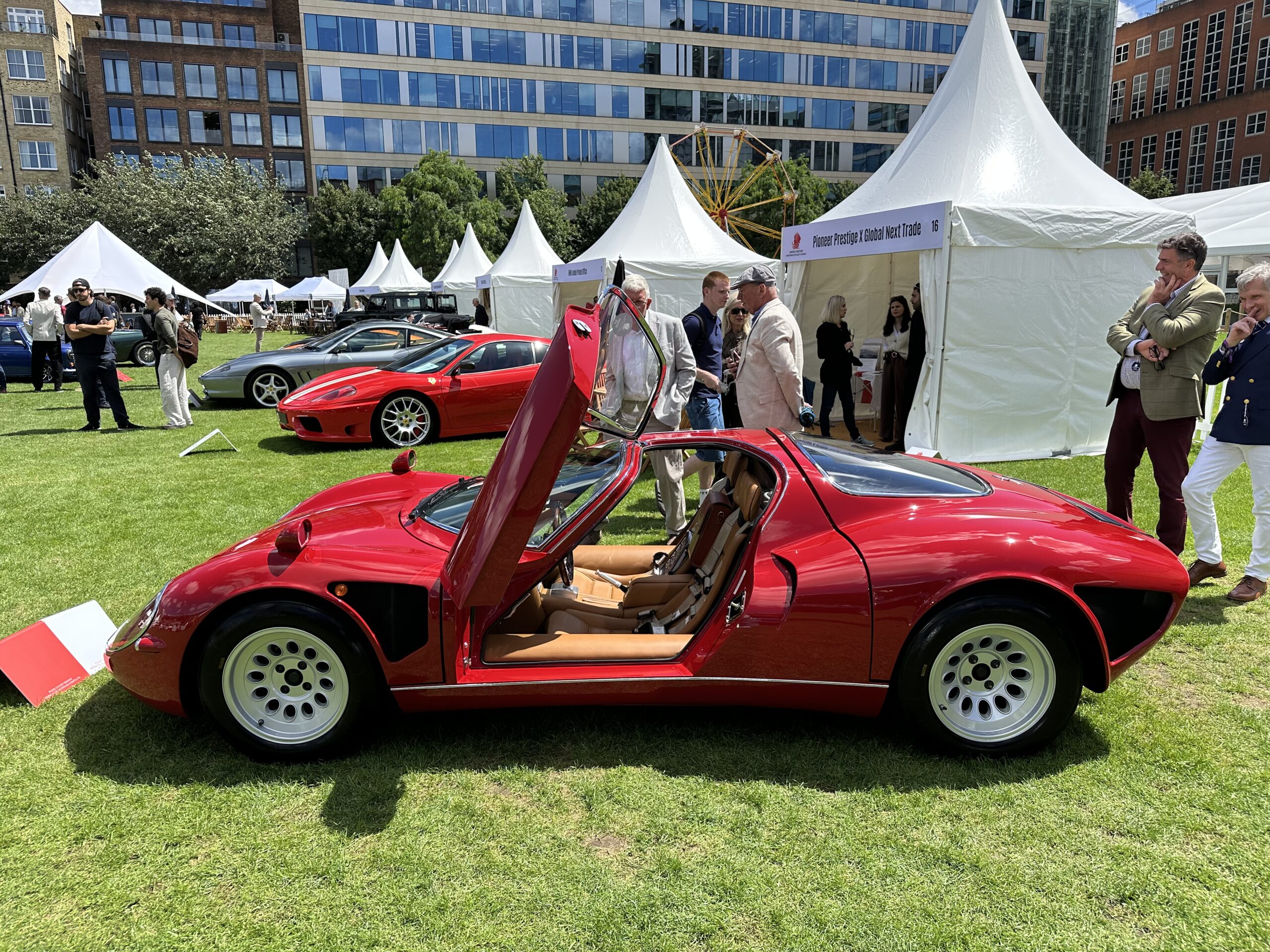 Automotive Artisans R33 Stradale (side view) at the London Concours 2026.