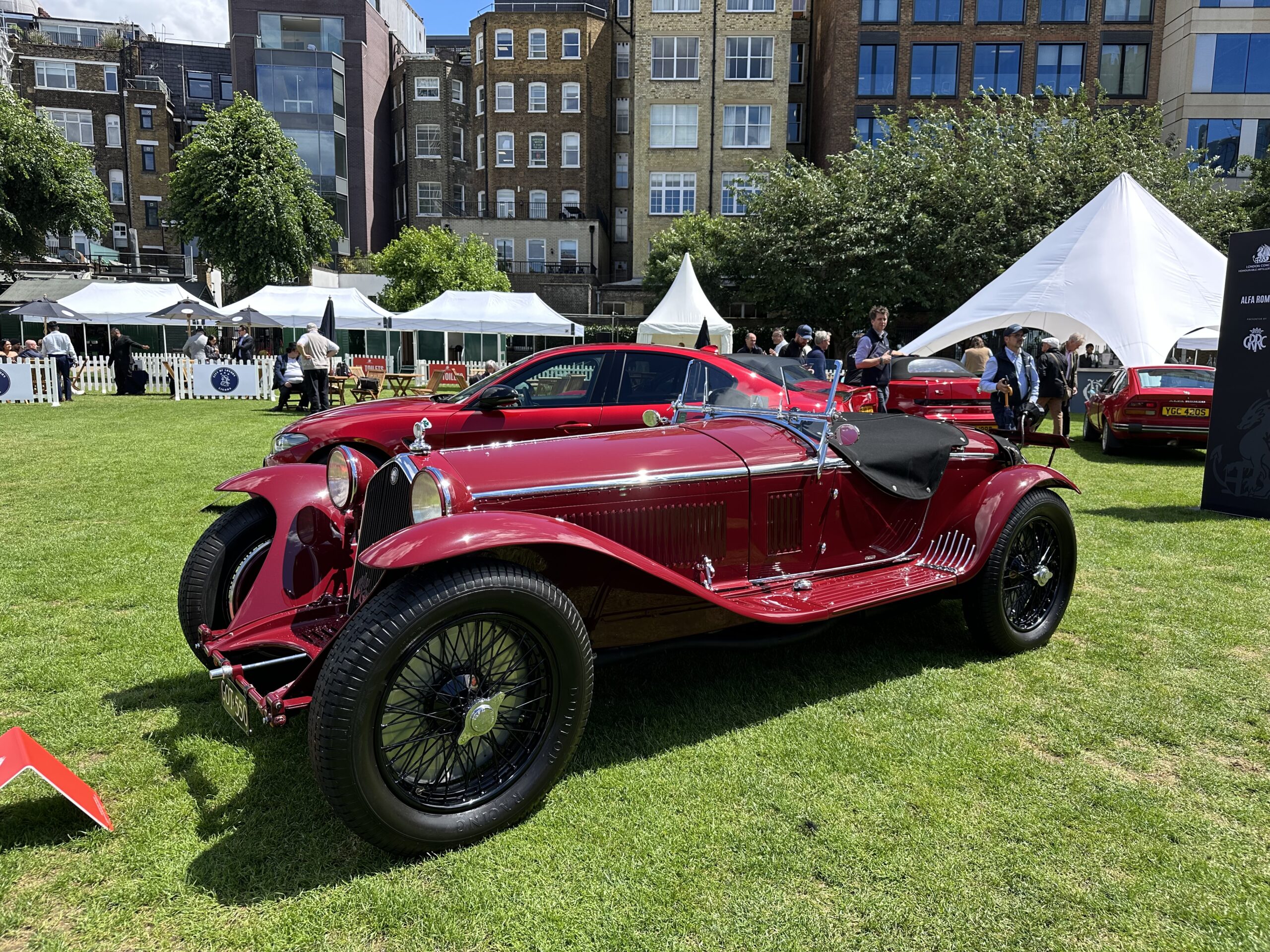 1932 Alfa Romeo 8C 2300 Zagato Spider at the London Concours 2026