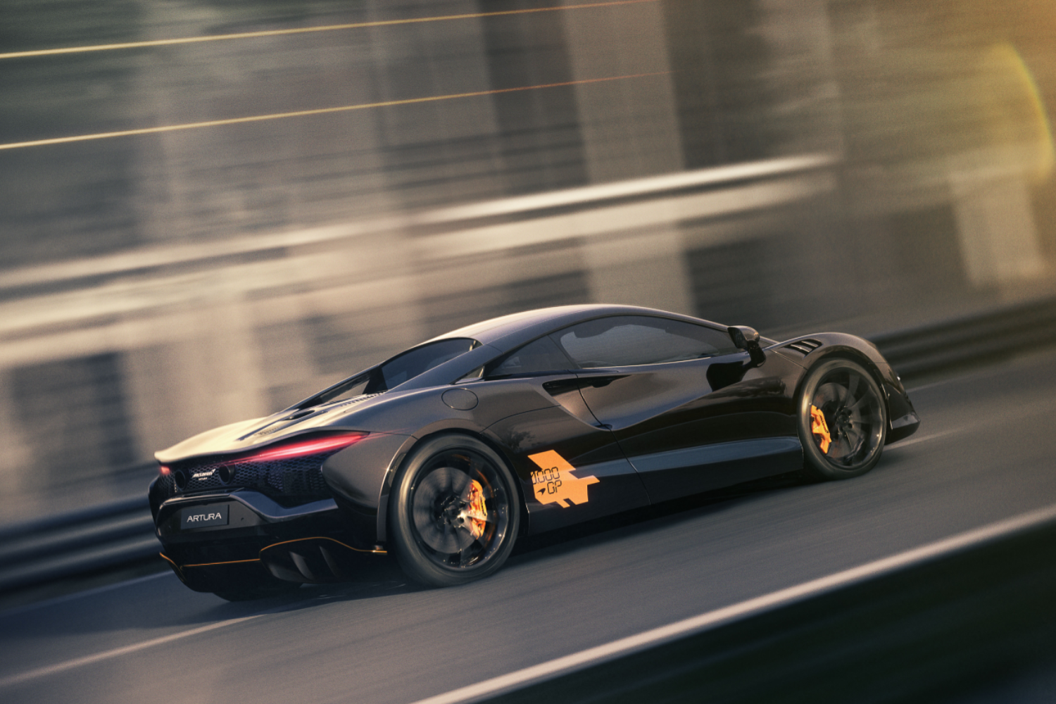 McLaren Artura 1000GP by MSO-rear right view