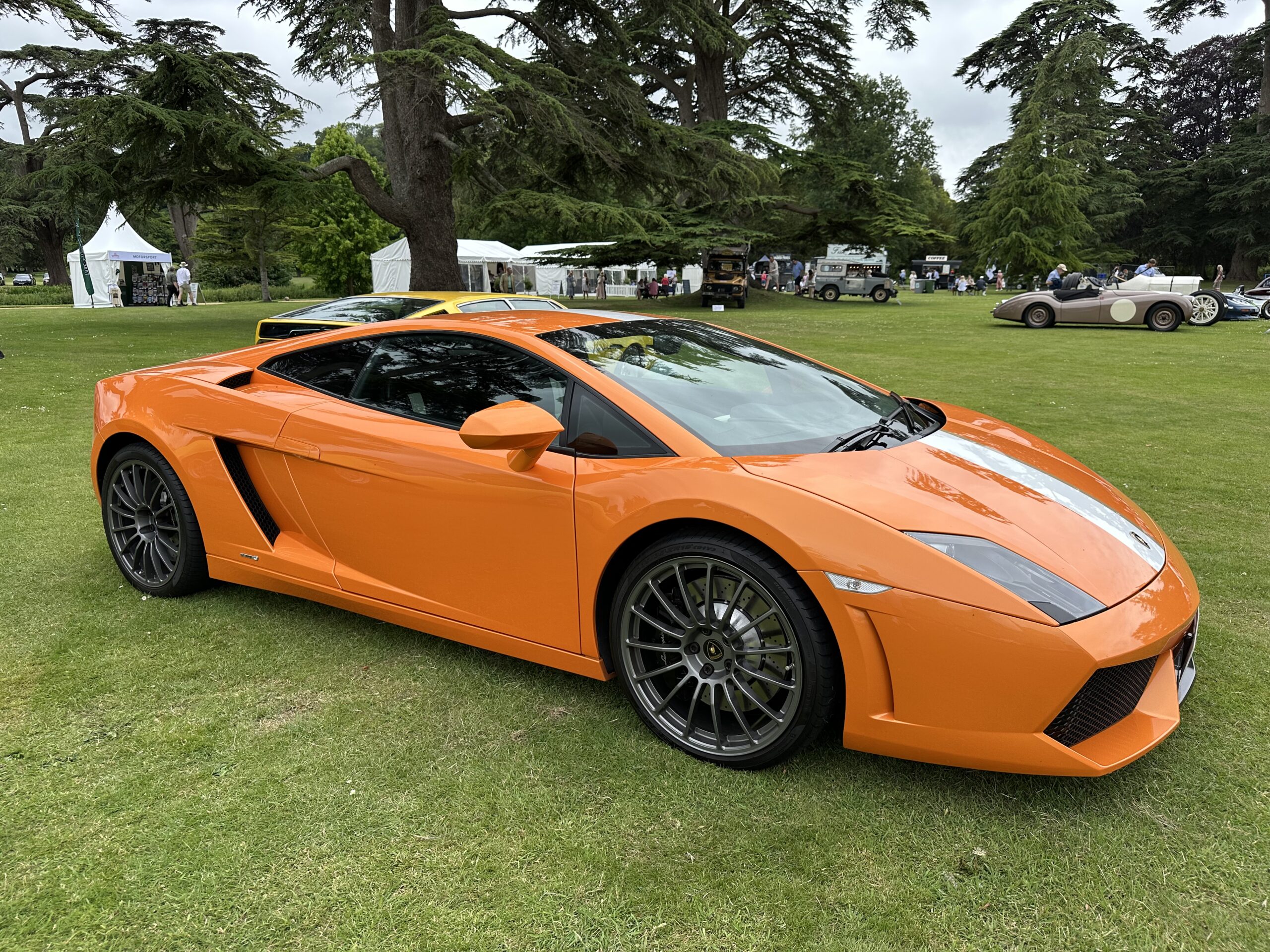 2009 Lamborghini Gallardo LP550-2 Valentino Balboni (front side view) at the Wilton House Concours Des Legendes 2026