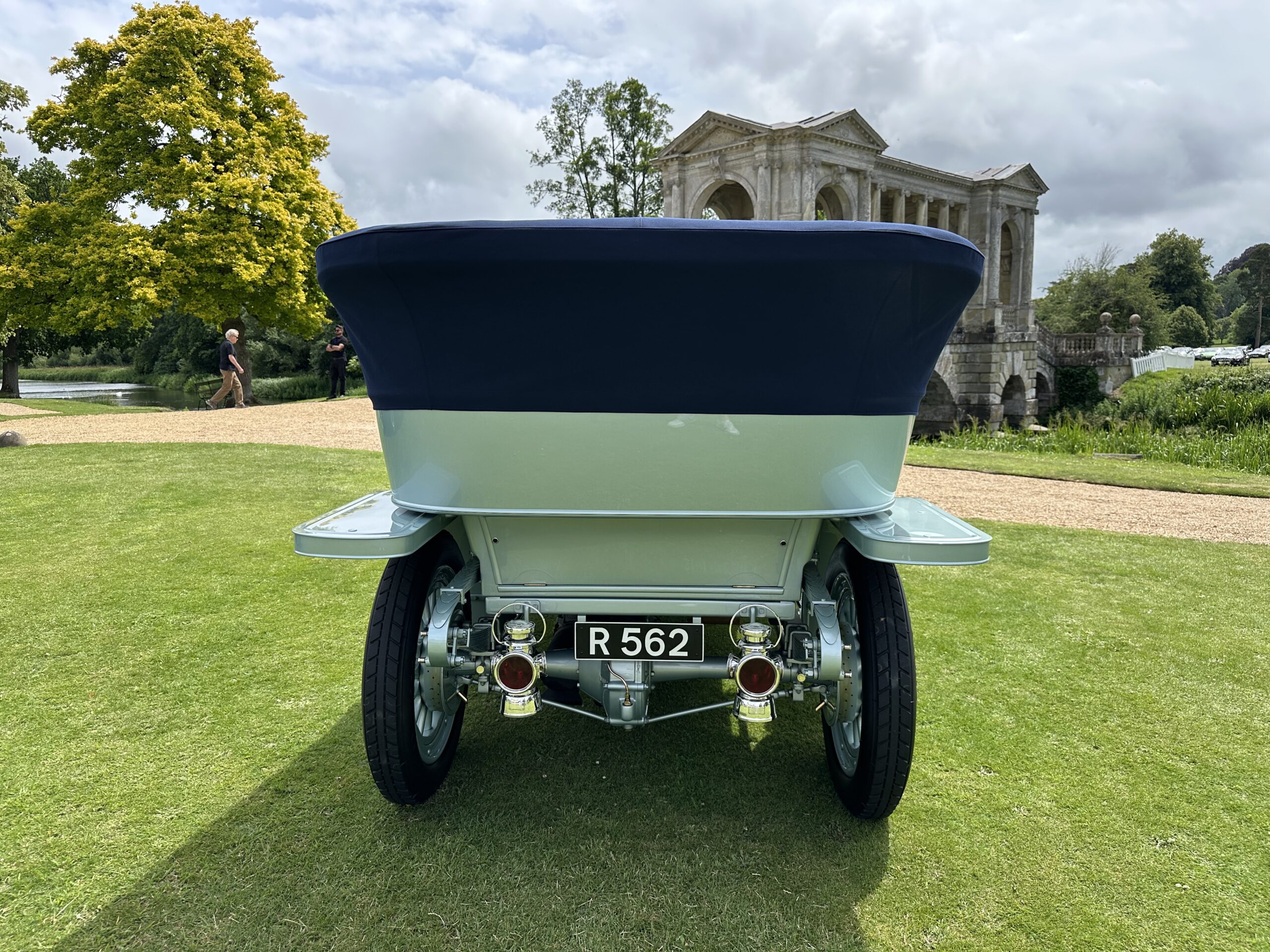 1908 Rolls-Royce Silver Ghost 'The Silver Dawn' (rear view) at the Wilton House Concours Des Legendes 2026