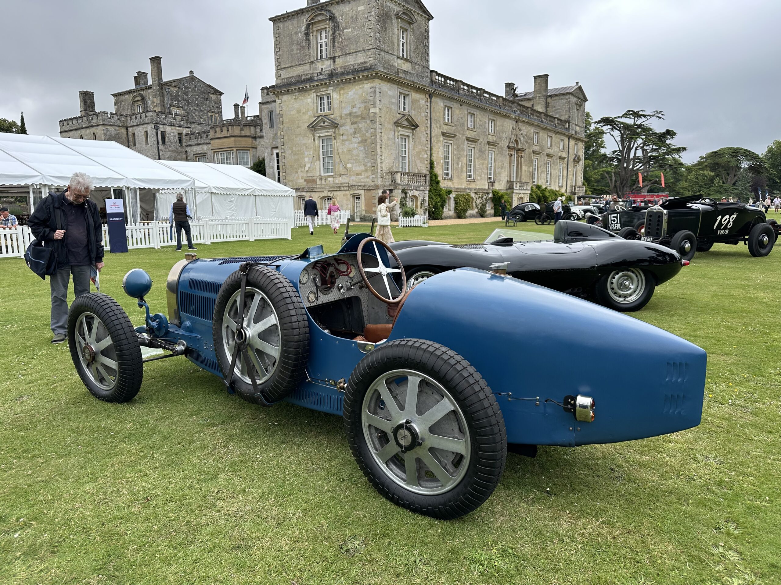 1928 Bugatti Type 35C (rear side view) at Wilton House Concours Des Legendes 2026