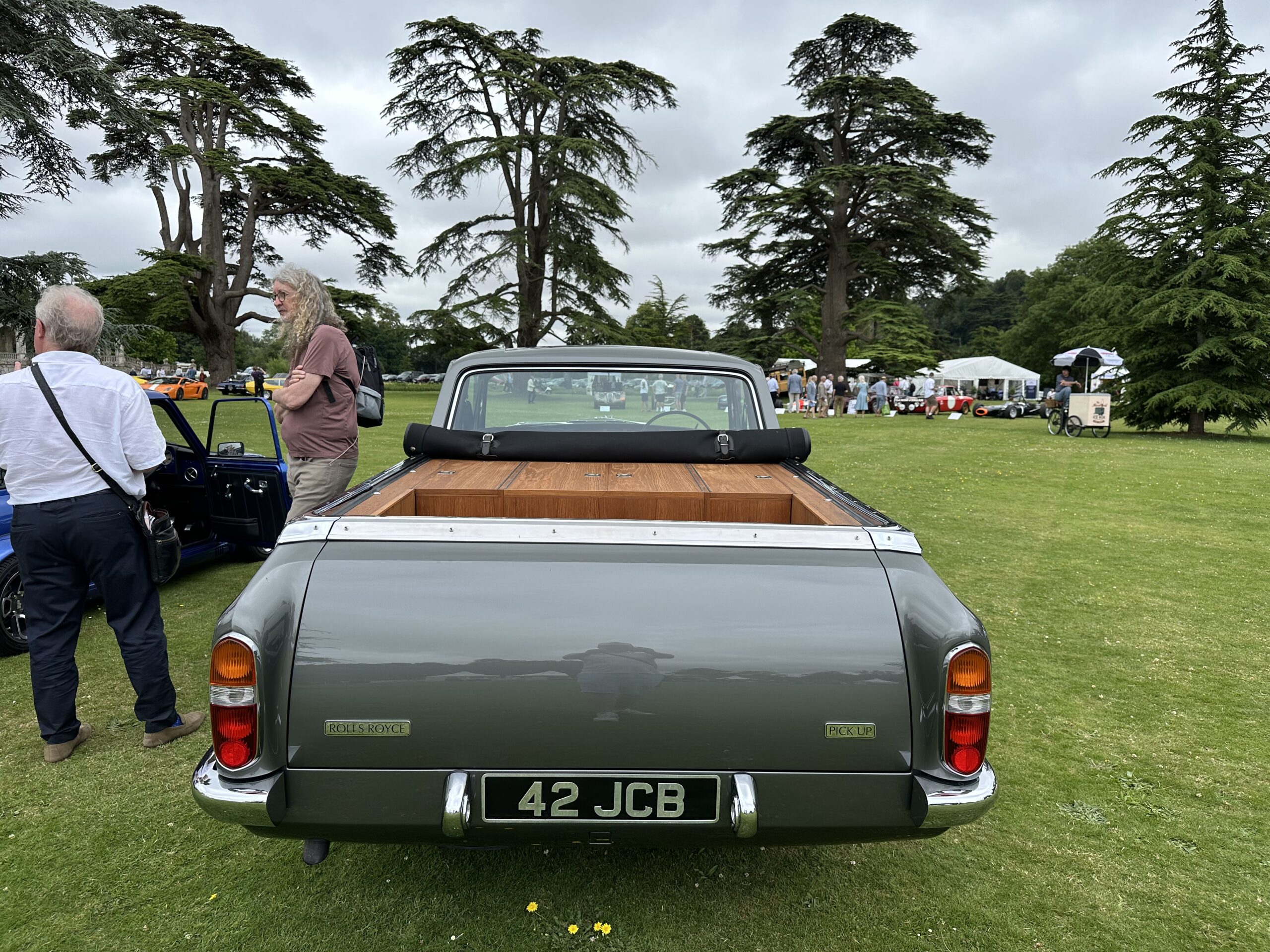 1967 Rolls-Royce Silver Shadow Pick-up (rear view) at the Wilton House Concours Des Legendes 2026