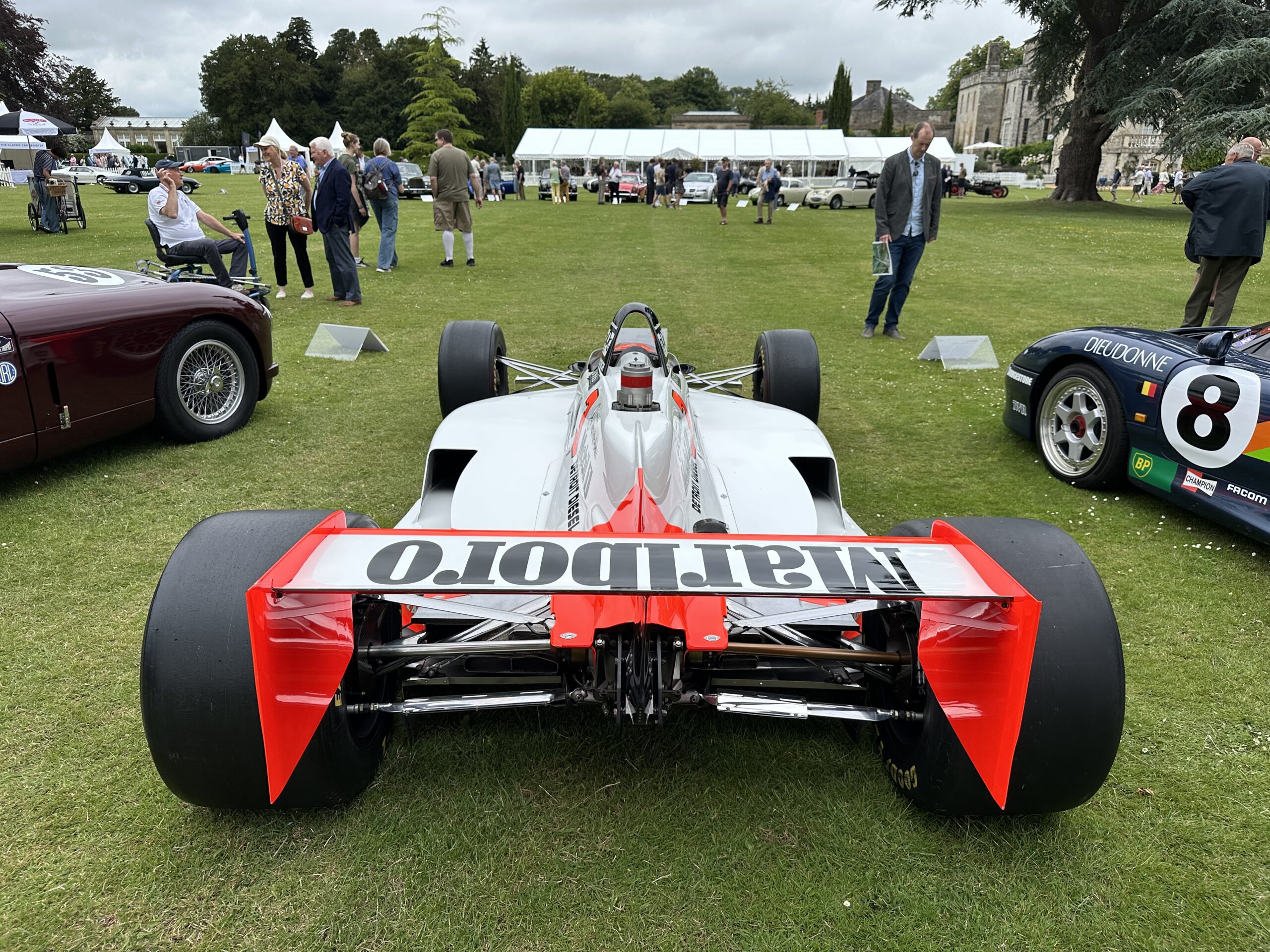 1994 Penske PC-23 ‘Pushrod’ Indycar (rear view) at the Wilton House Concours Des Legendes 2026