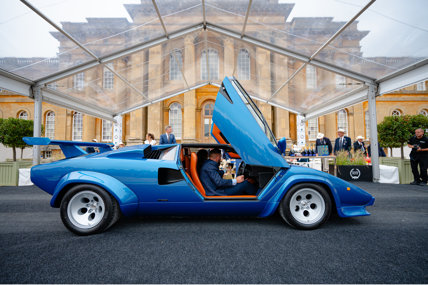 1987 Lamborghini Countach 5000QV in Tahiti Blue
