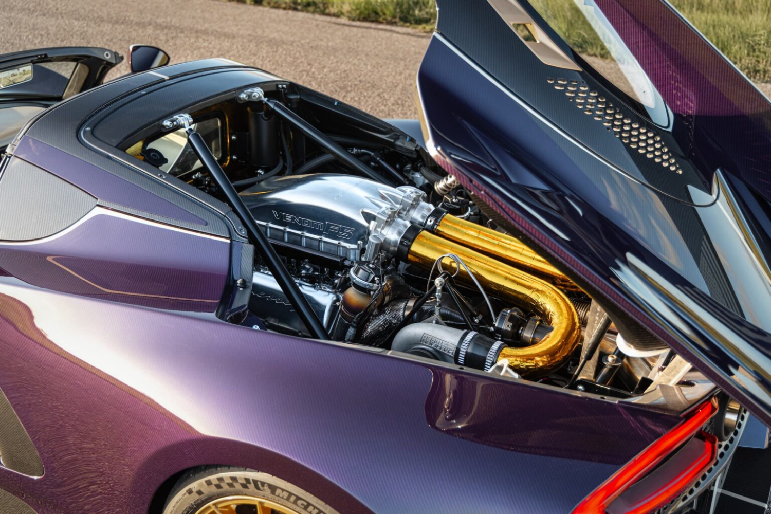 Hennessey Venom F5-M - engine