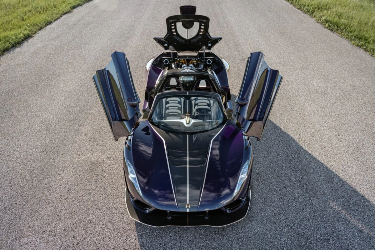 Hennessey Venom F5-M - top view