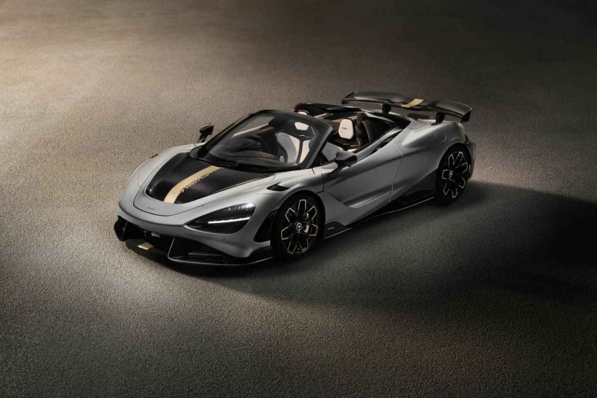 New McLaren 788HS - front left view - silver
