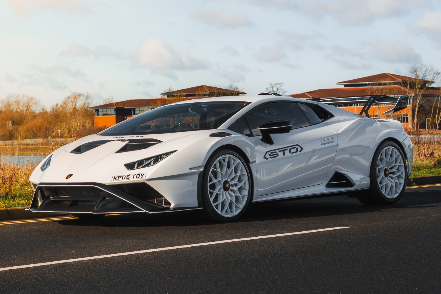 2023 Lamborghini Huracan STO - White Collection